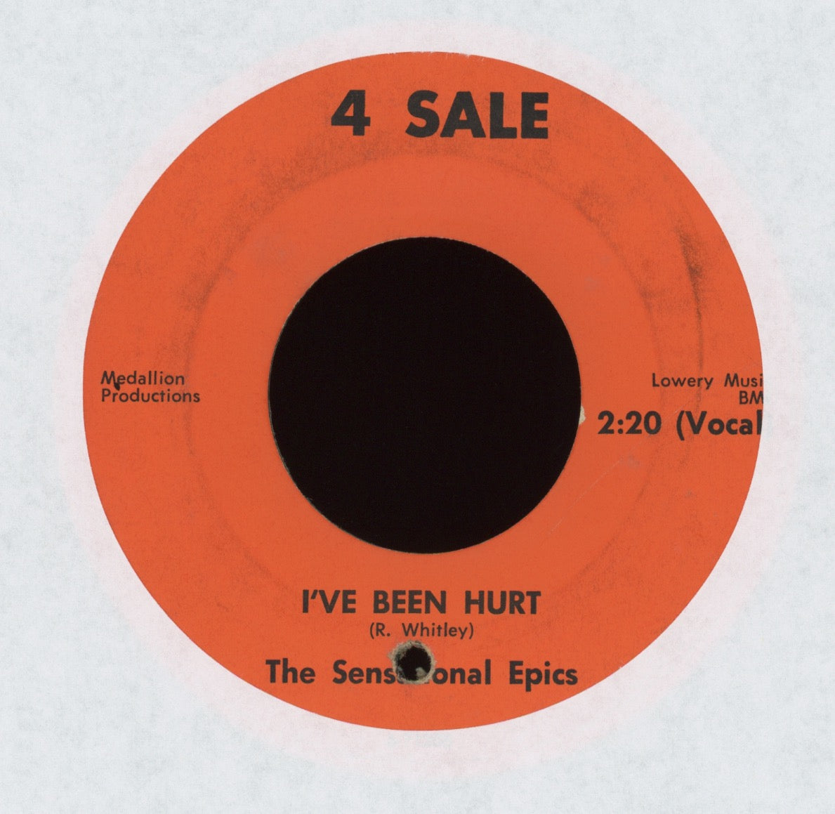 The Sensational Epics -  I've Been Hurt on 4 Sale