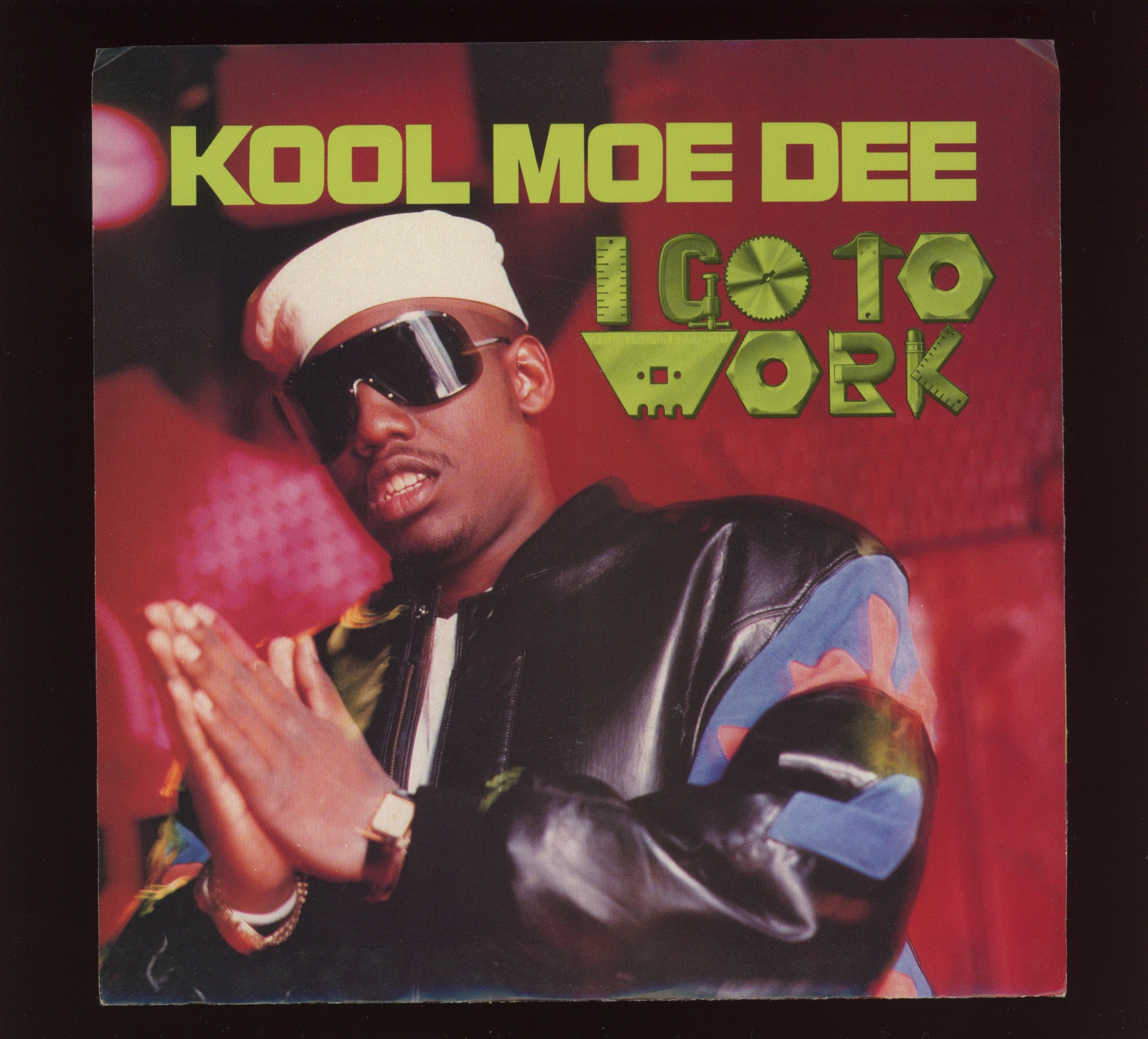 Kool Moe Dee - I Go To Work on Jive With Picture Sleeve