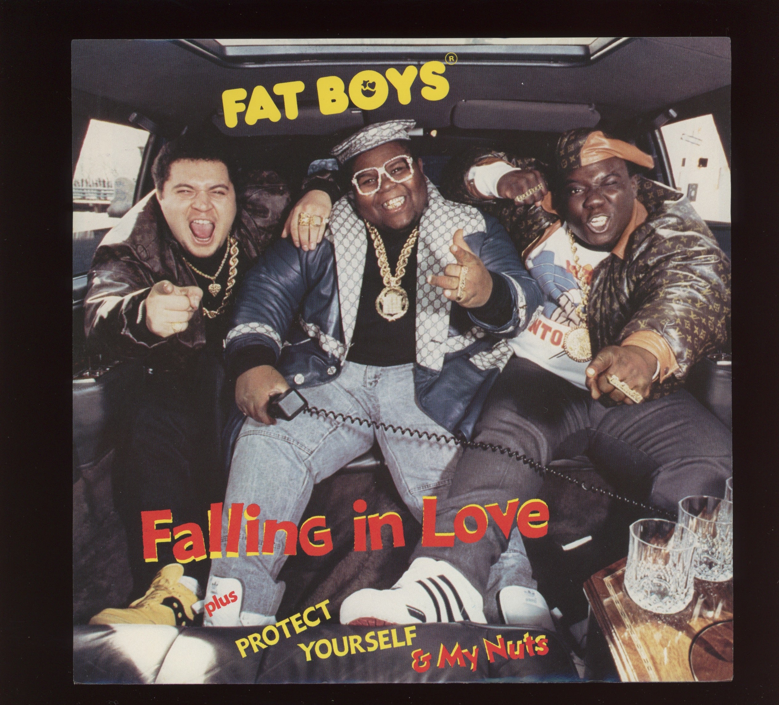 Fat Boys - Falling In Love on Tin Pan Apple With Picture Sleeve