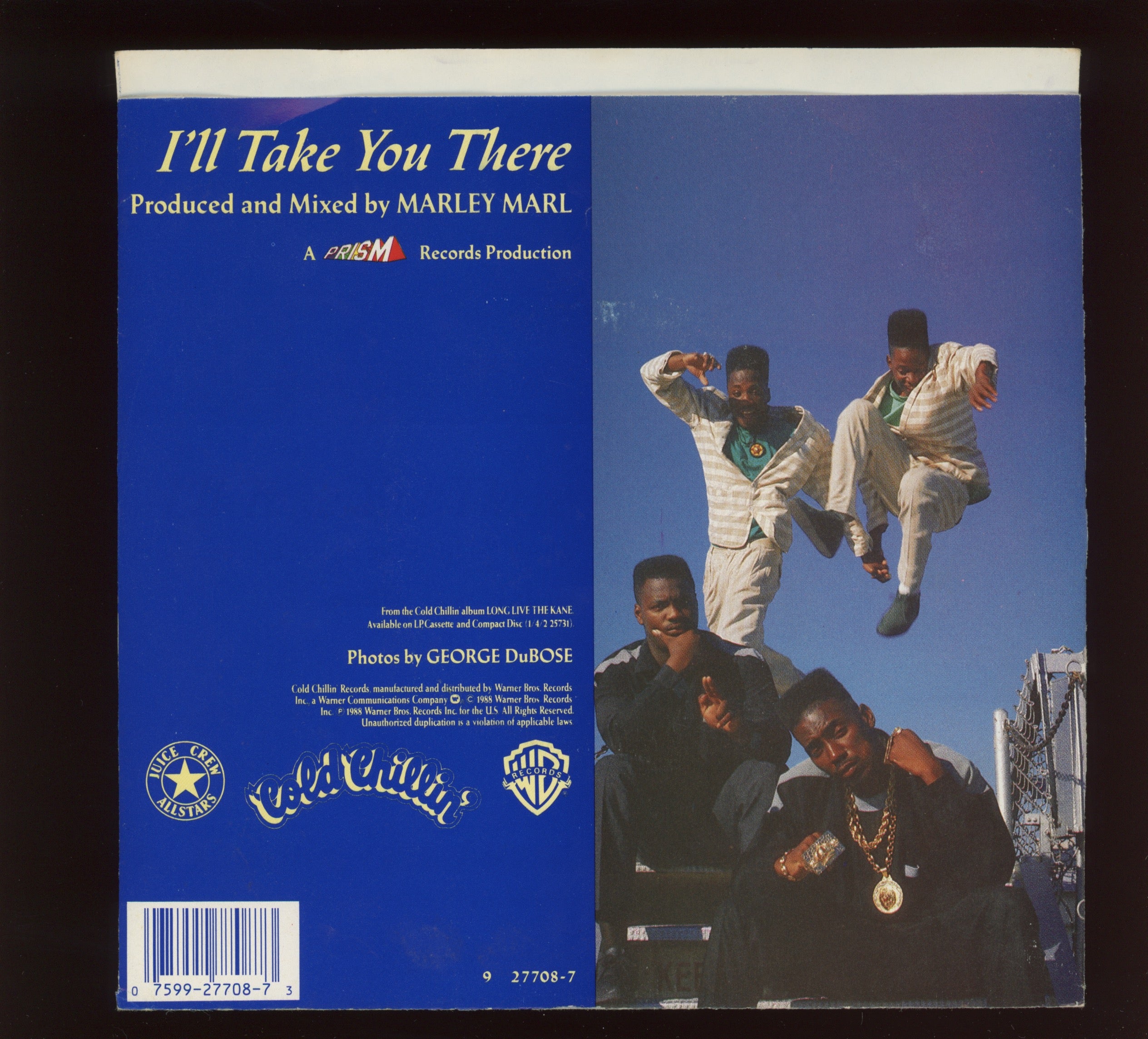 Big Daddy Kane - I'll Take You There on Cold Chillin' With Picture Sleeve