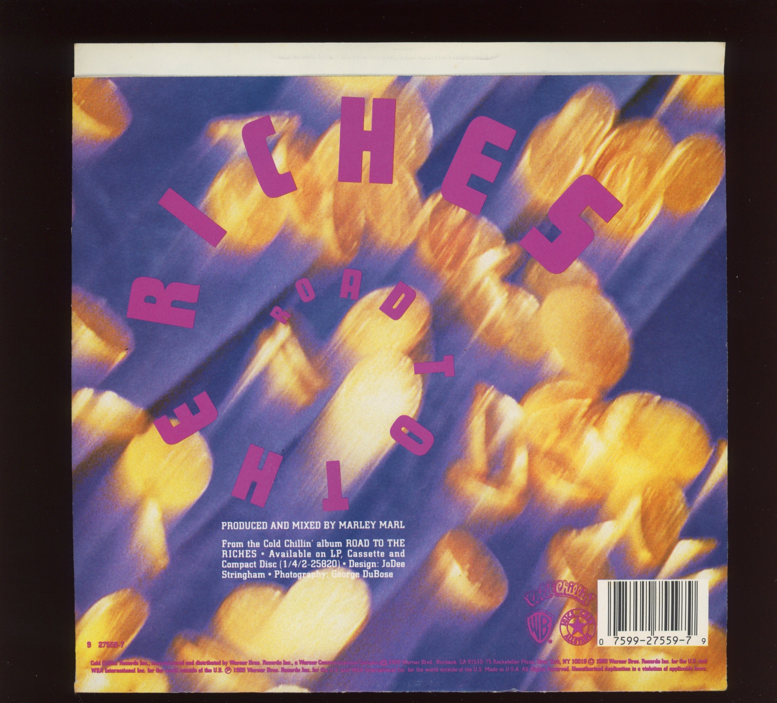 Kool G Rap & D.J. Polo - Road To The Riches on Cold Chillin' With Picture Sleeve