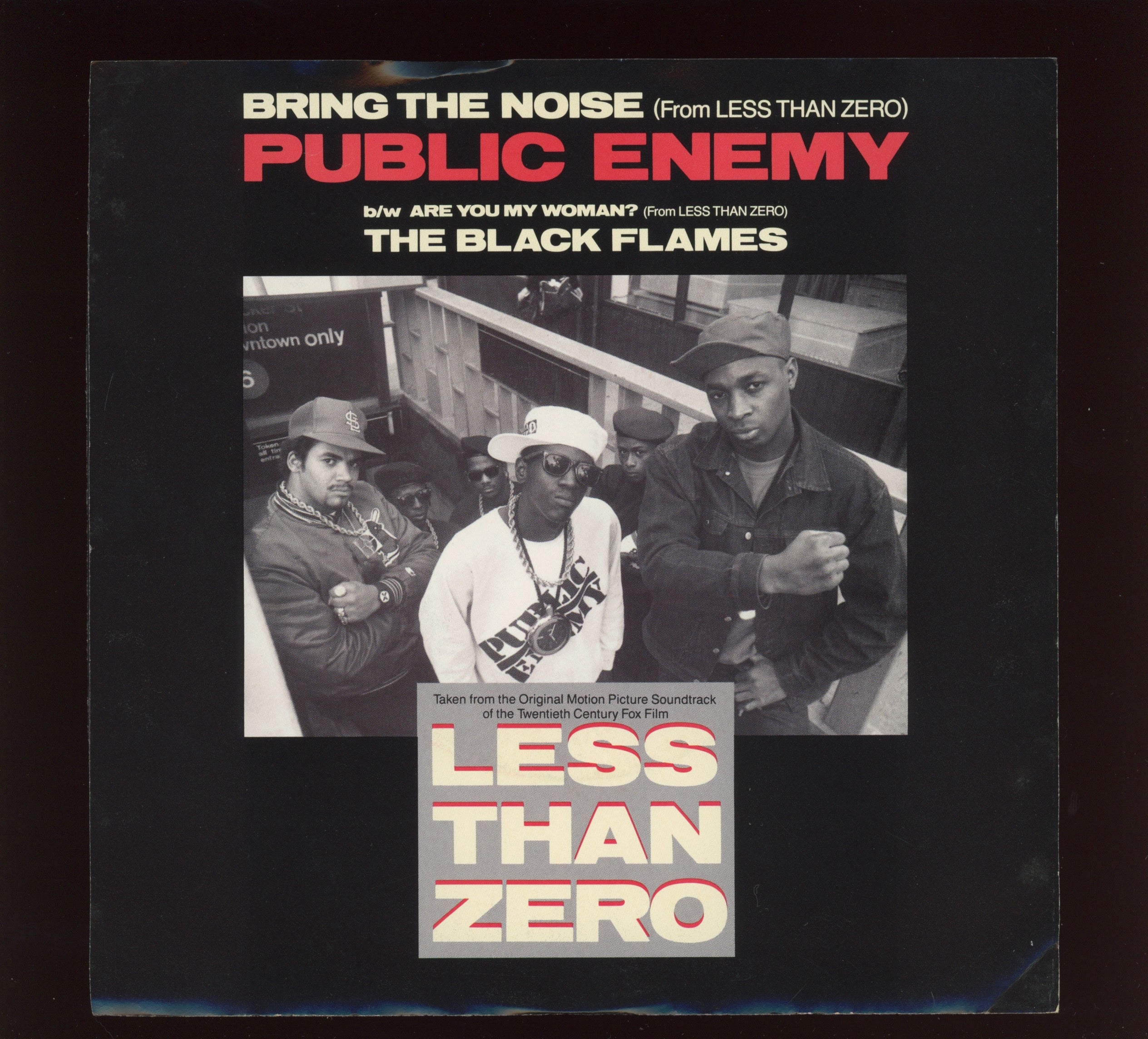 Public Enemy - Bring the Noise on Def Jam With Picture Sleeve