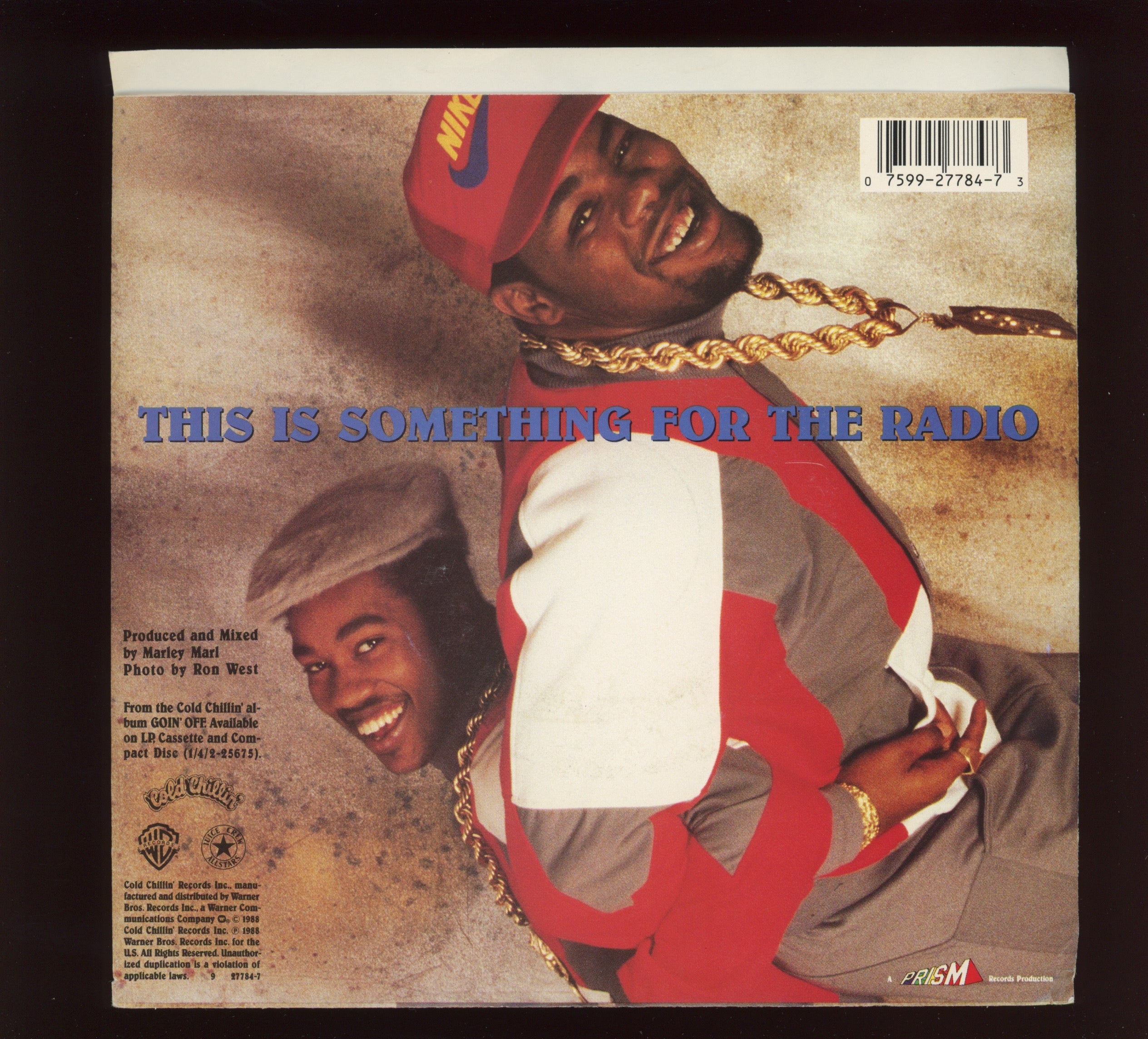 Biz Markie - This Is Something For The Radio on Cold Chillin' With Picture Sleeve