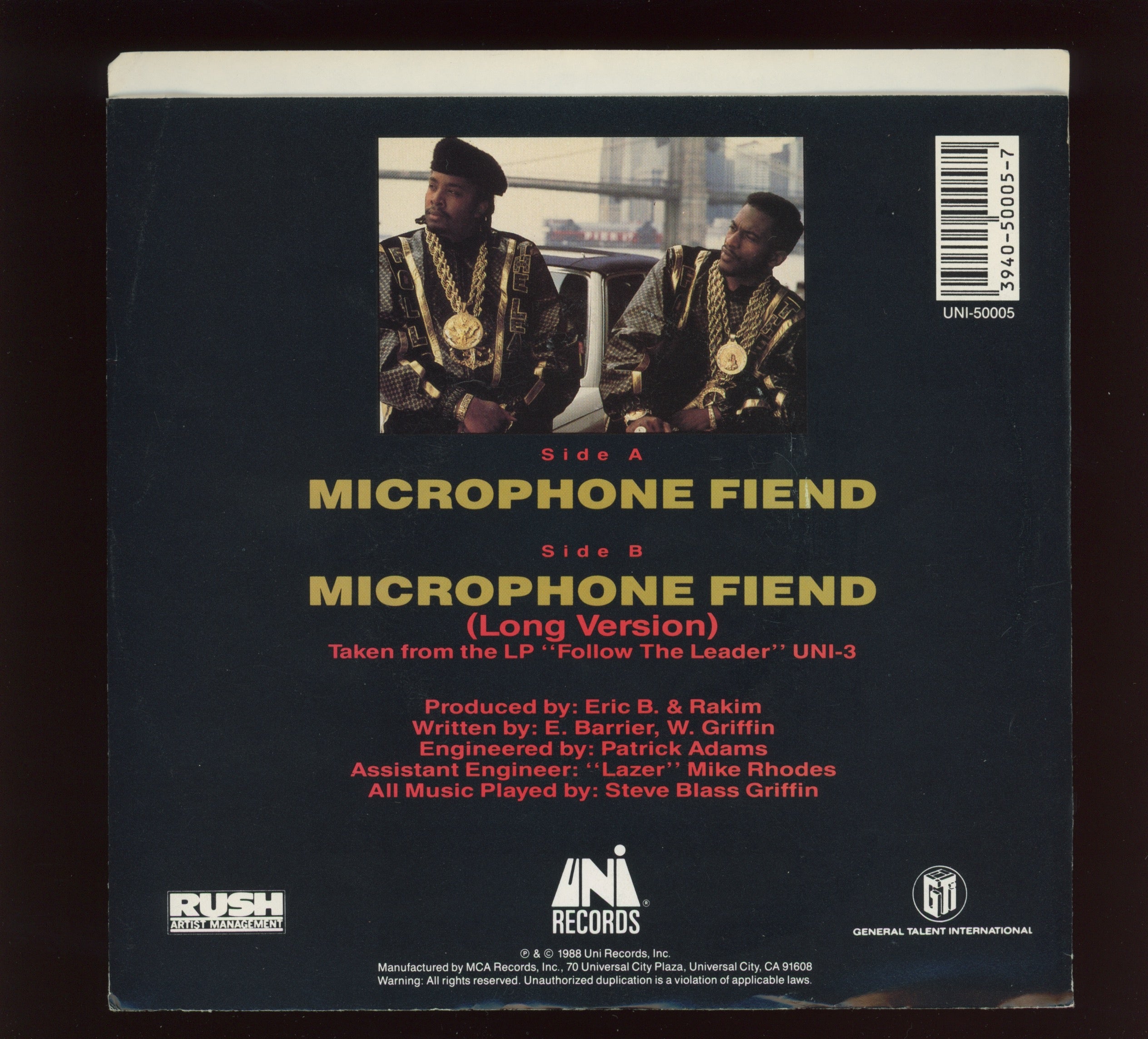 travailleur historique santé eric b microphone fiend Regan espace cuisine