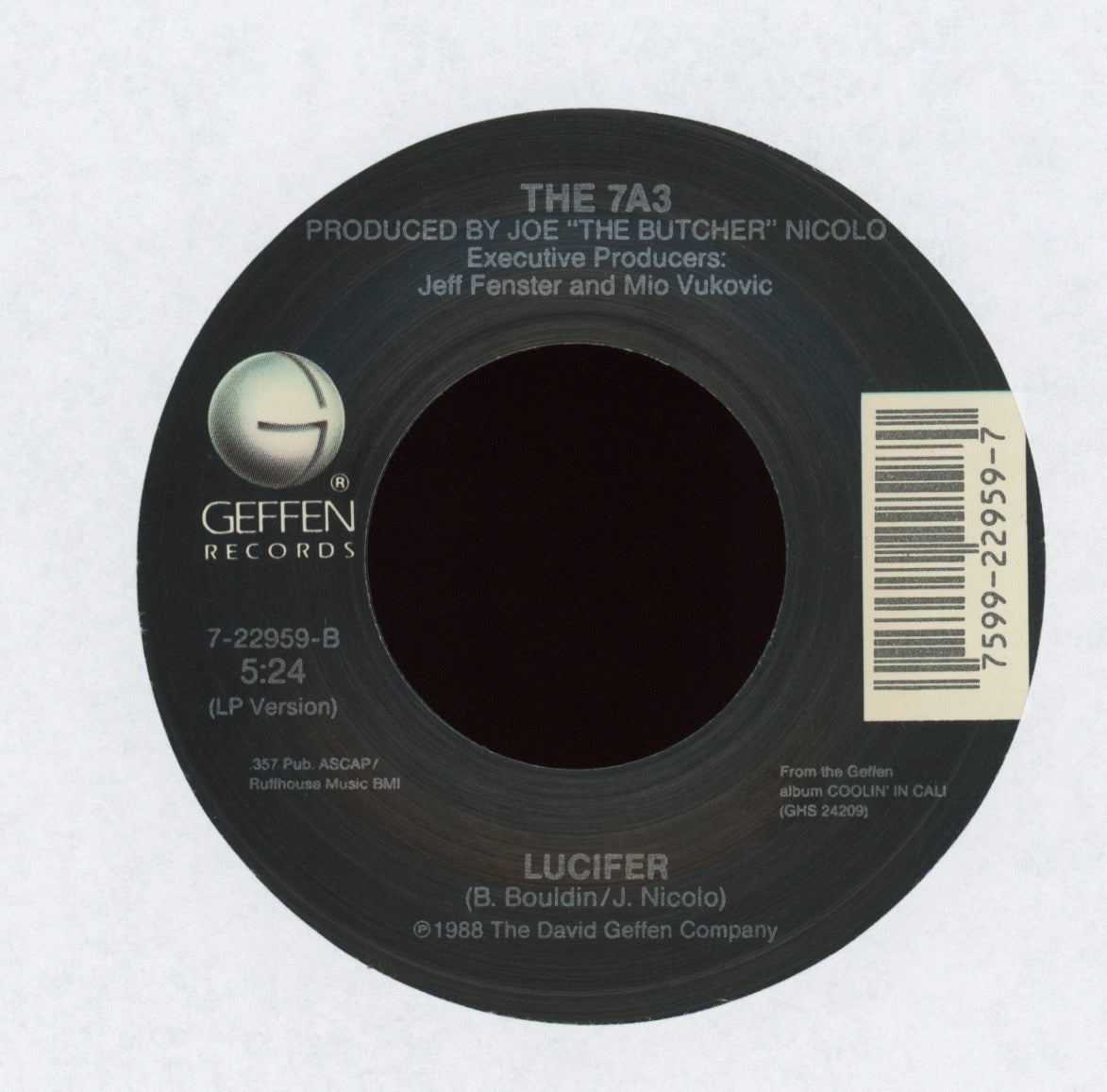 7A3 - Goes Like Dis on Geffen With Picture Sleeve