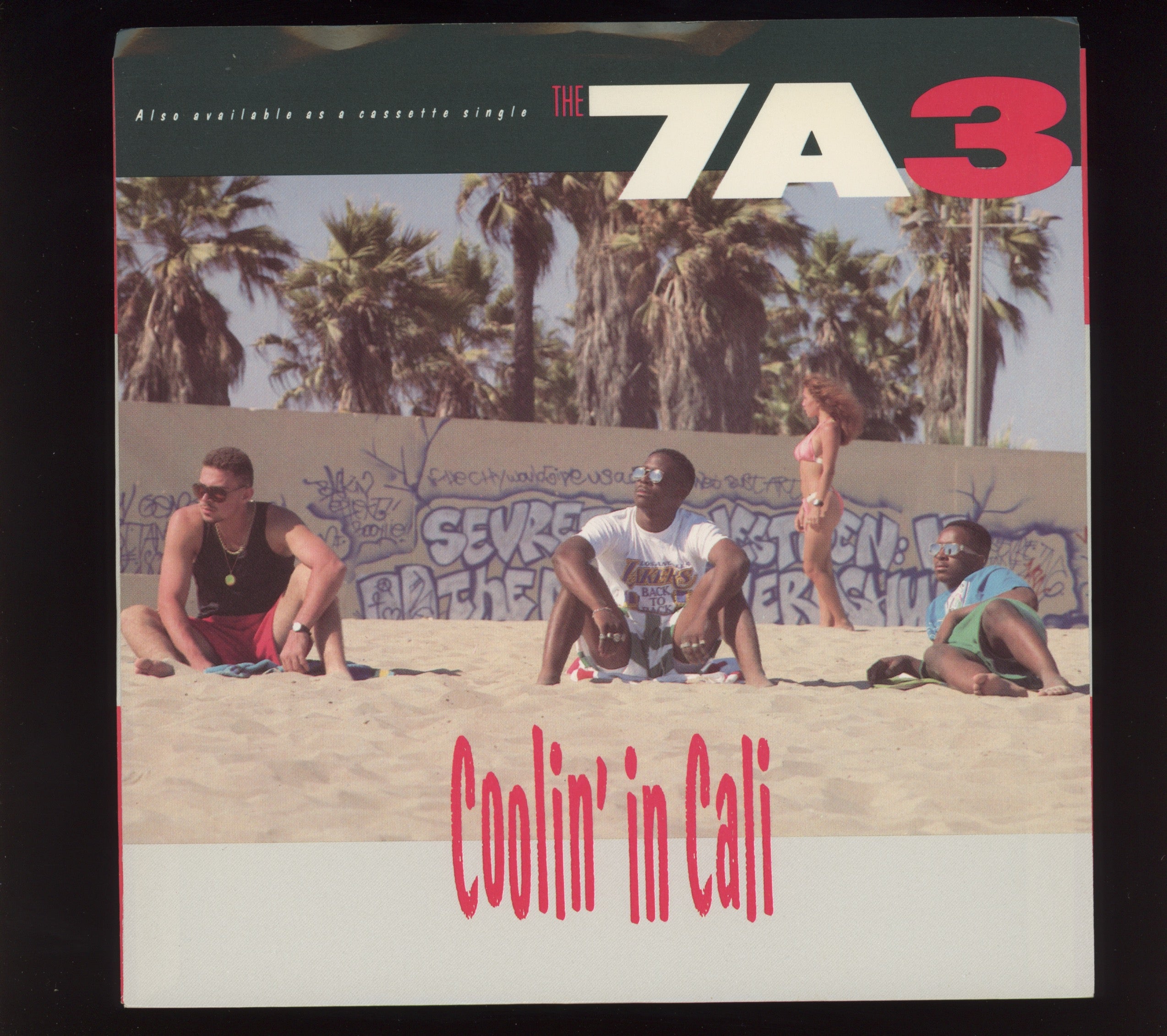7A3 - Coolin' In Cali on Geffen With Picture Sleeve