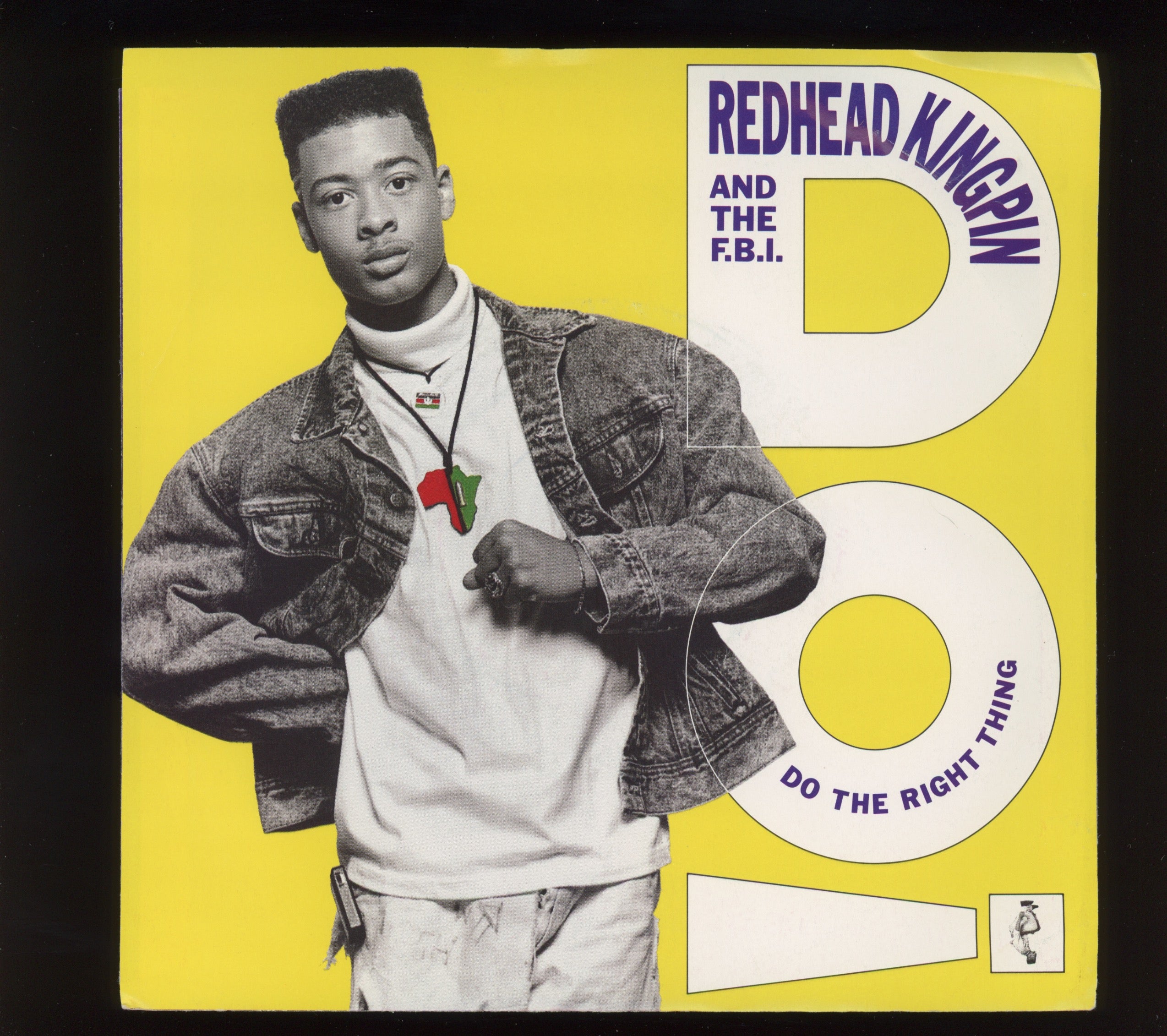 Redhead Kingpin And The FBI - Do The Right Thing on Virgin With Picture Sleeve