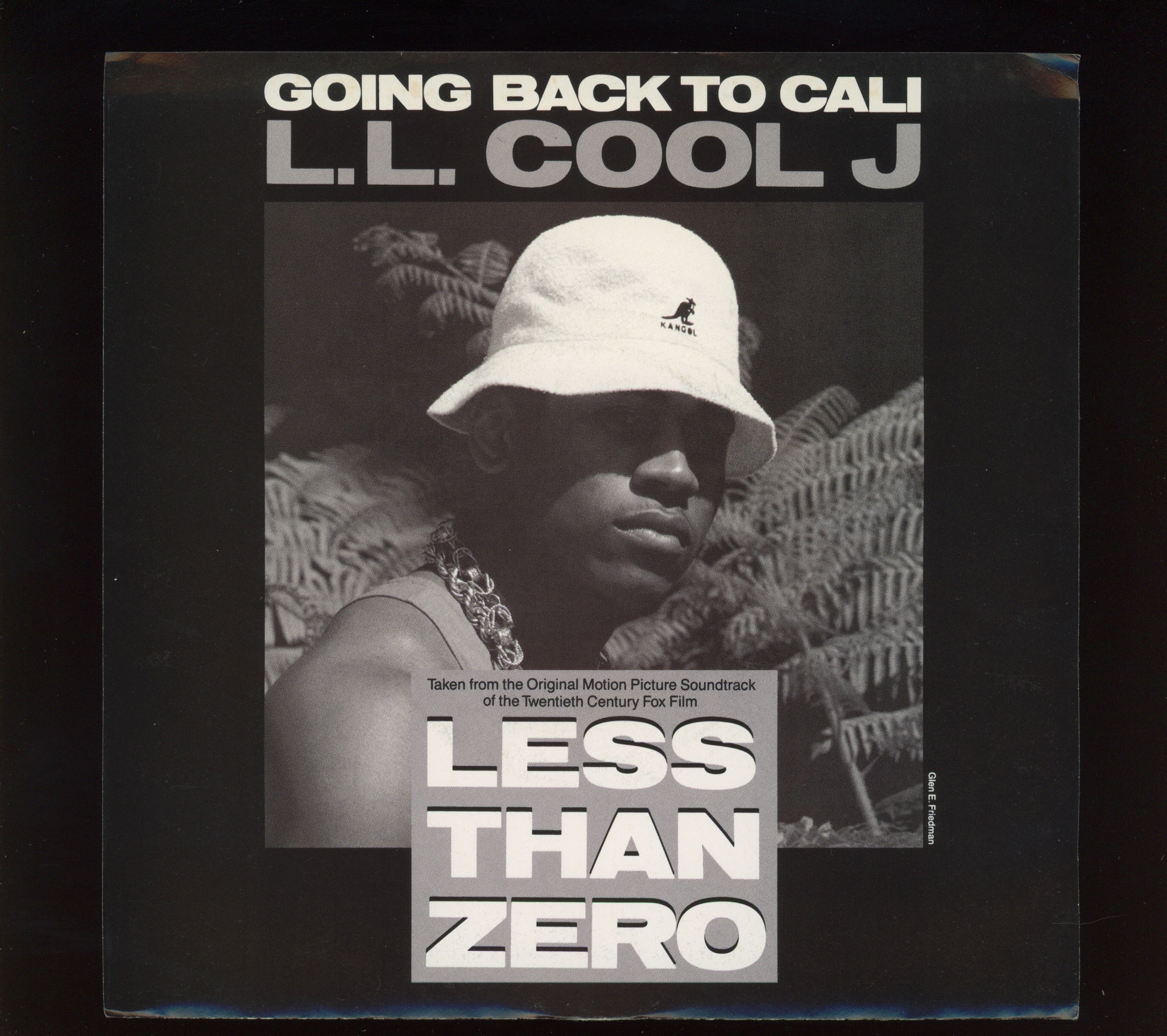 LL Cool J - Going Back To Cali on Def Jam With Picture Sleeve
