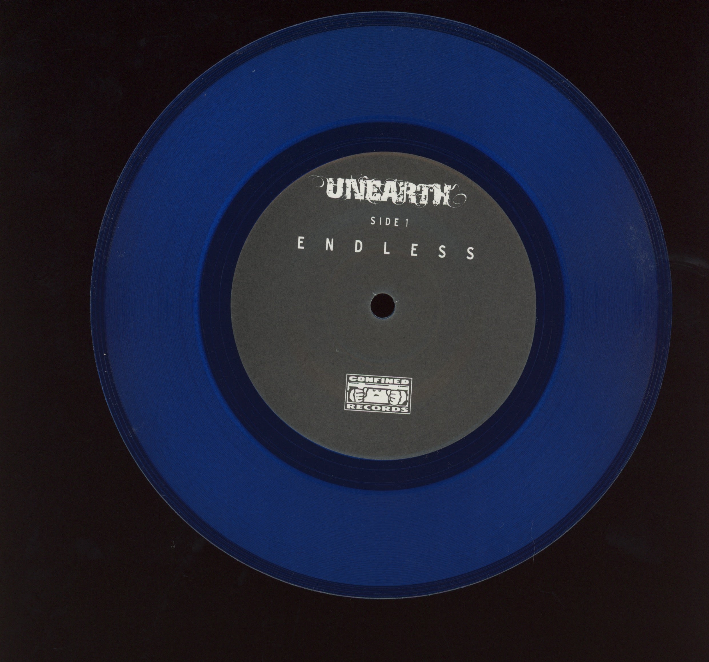Unearth - Endless / My Desire on Confined Blue Transparent 7"