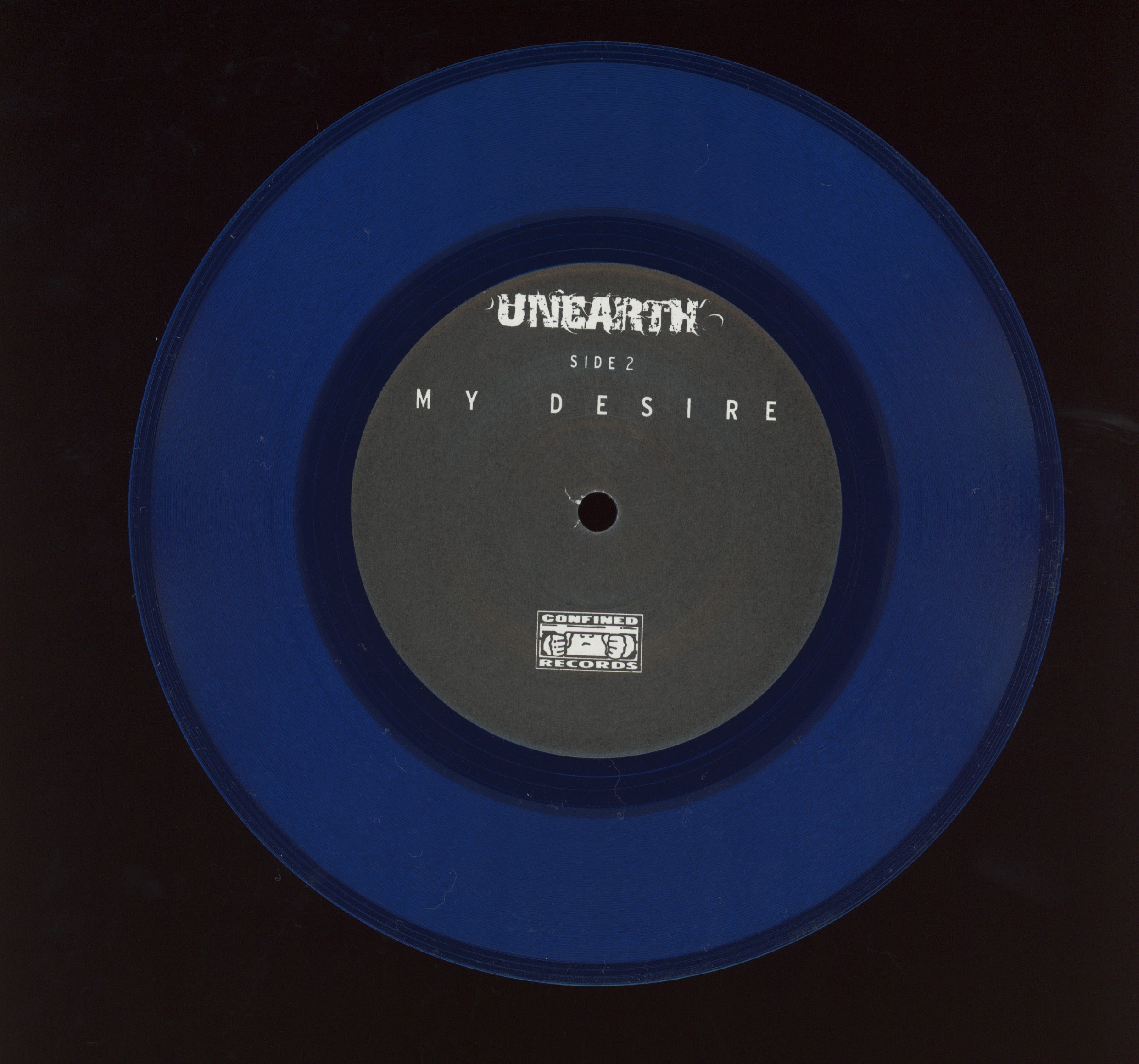 Unearth - Endless / My Desire on Confined Blue Transparent 7"