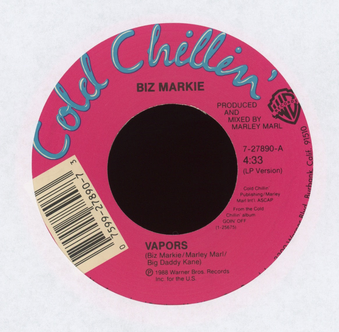 Biz Markie - Vapors on Cold Chillin'