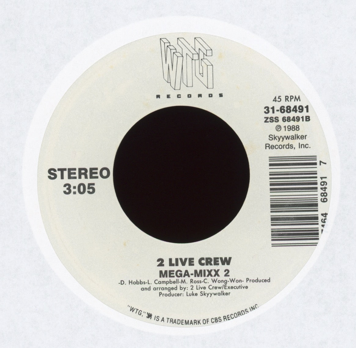 The 2 Live Crew - Yakety Yak on WIG