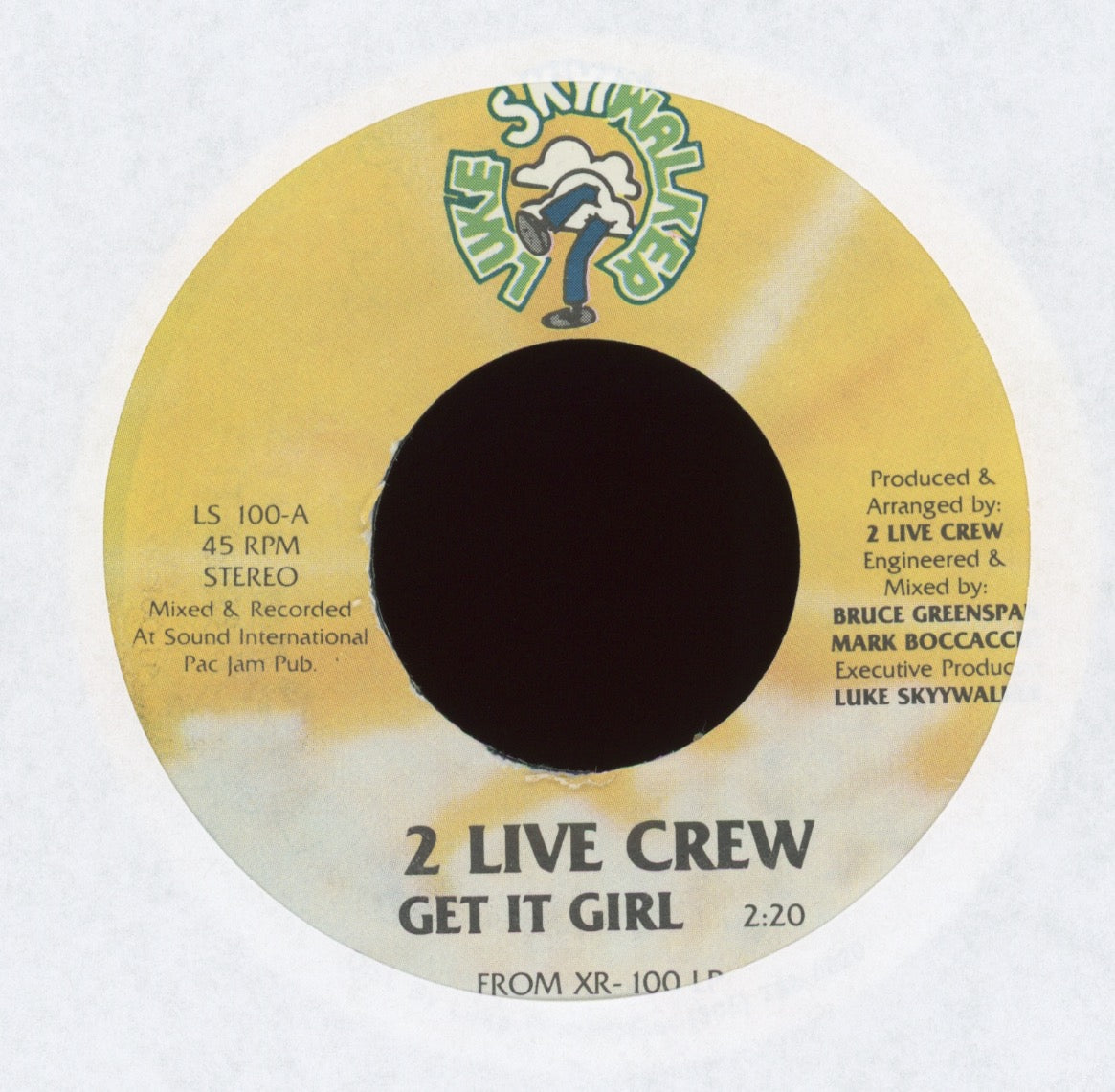 The 2 Live Crew - Get It Girl on Luke Skywalker