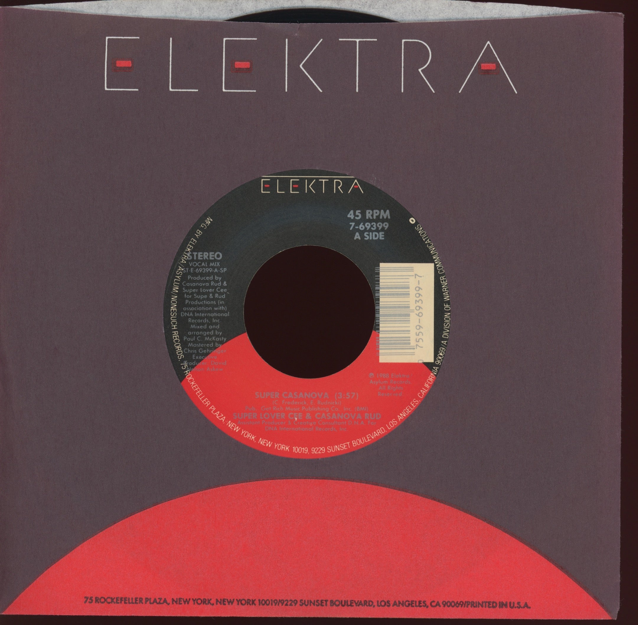 Super Lover Cee & Casanova Rud - Super Casanova on Elektra