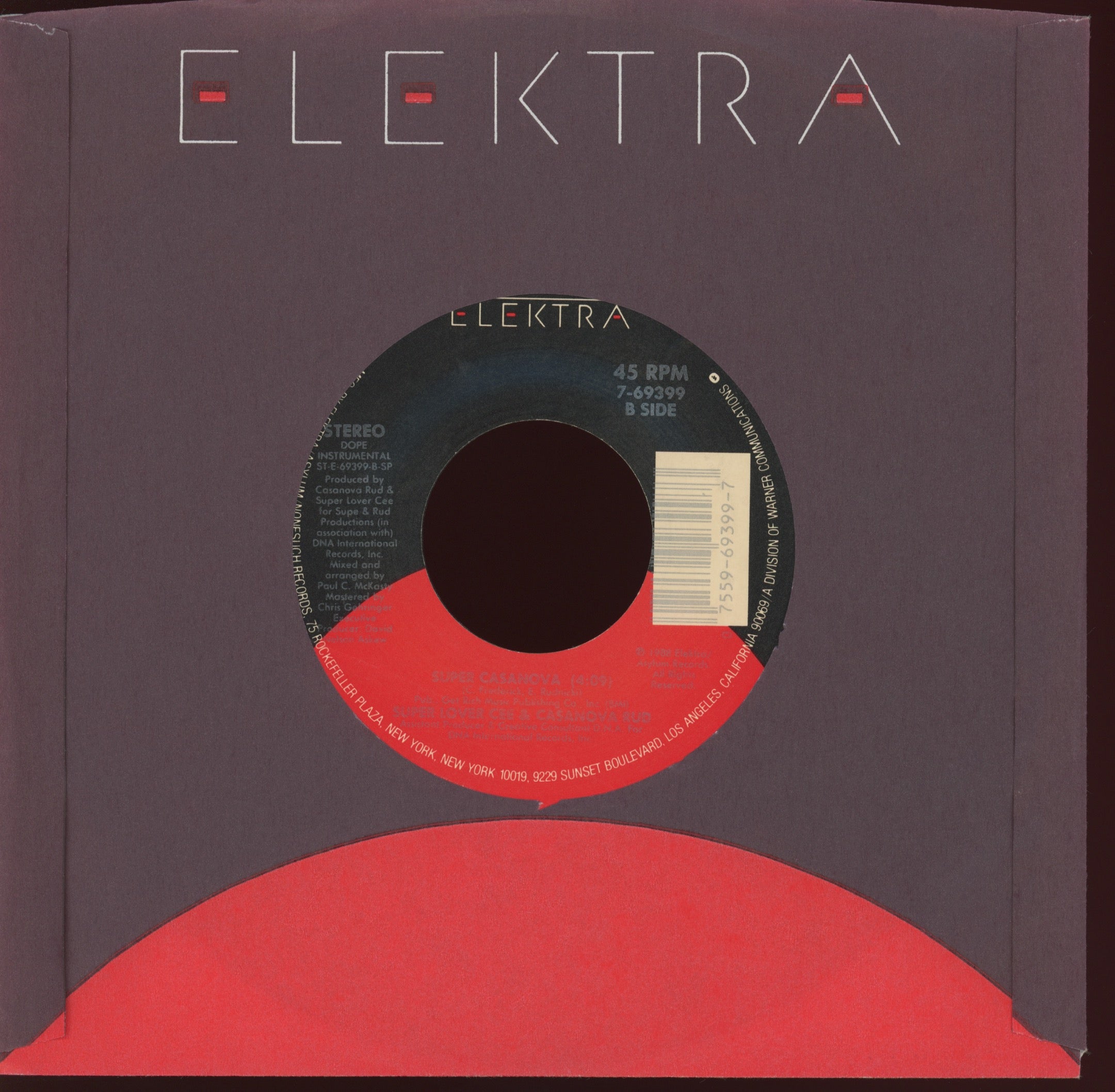 Super Lover Cee & Casanova Rud - Super Casanova on Elektra