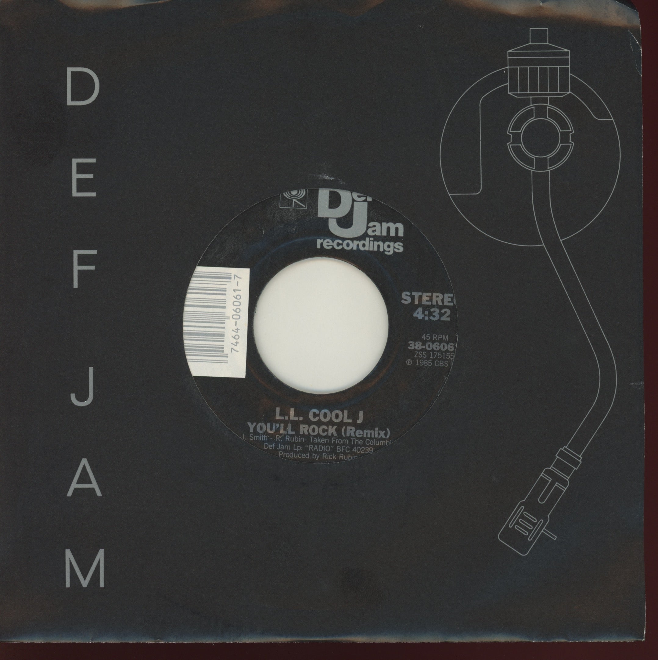 LL Cool J - You'll Rock (Remix) / I Need A Beat on Def Jam