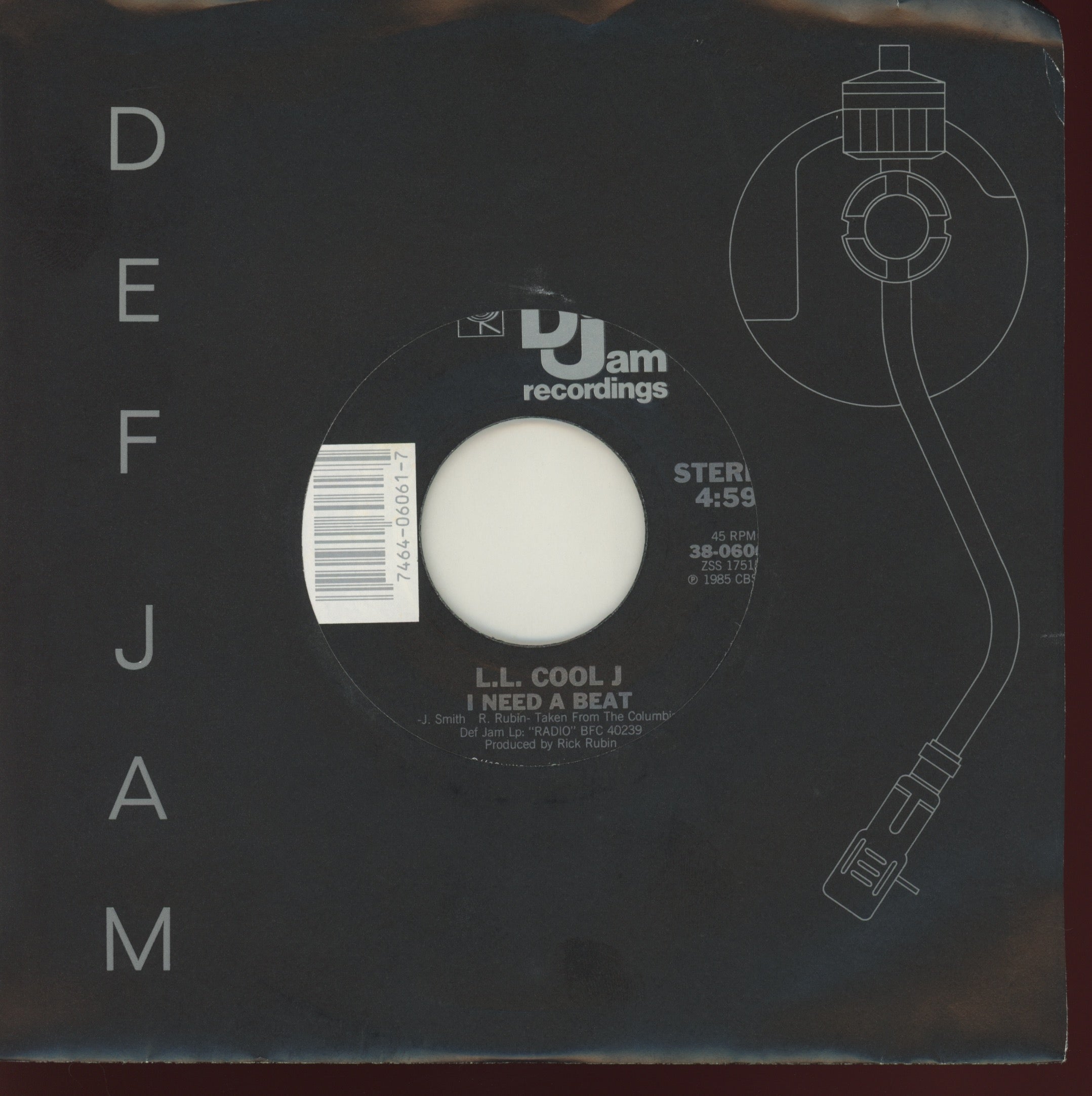 LL Cool J - You'll Rock (Remix) / I Need A Beat on Def Jam