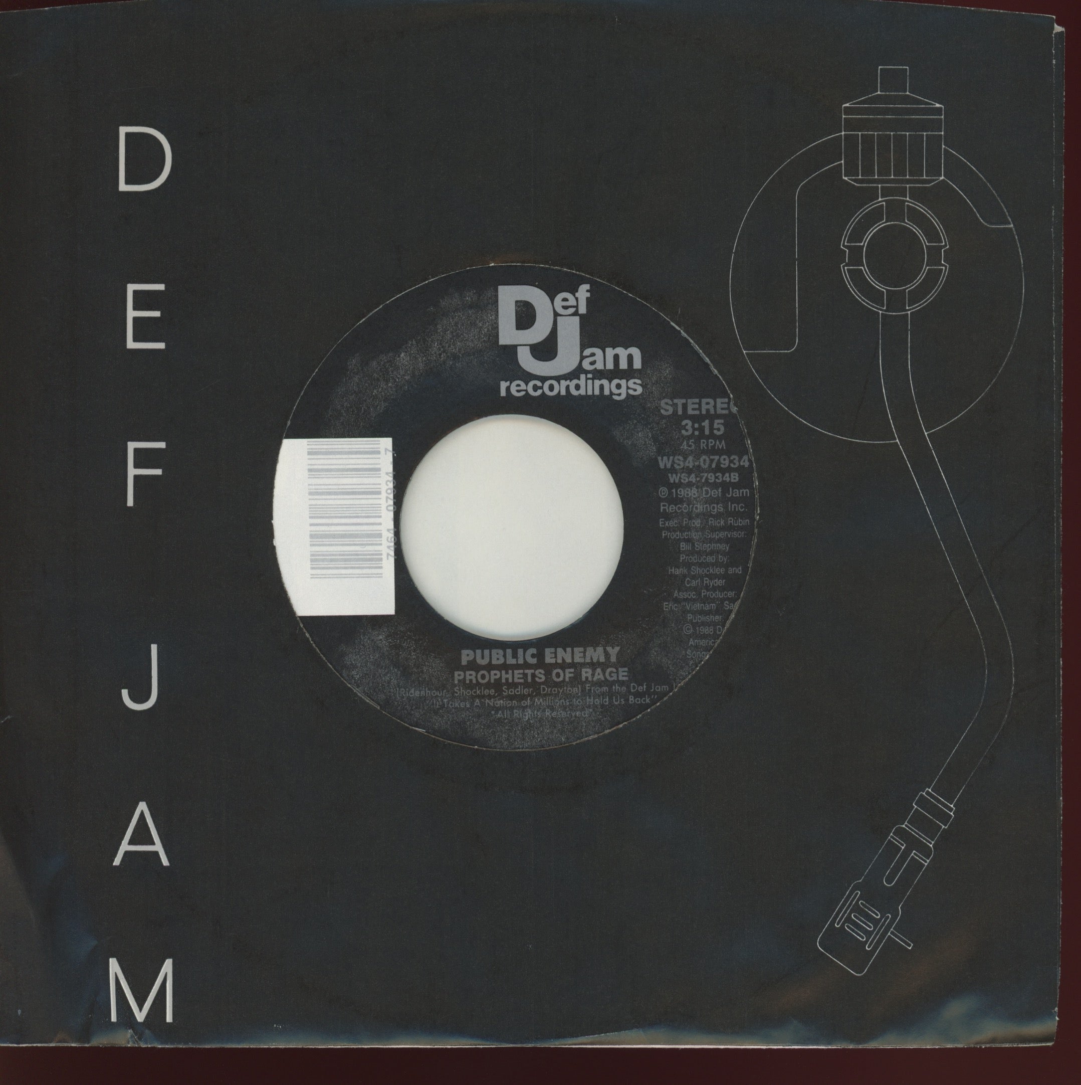 Public Enemy - Don't Believe The Hype on Def Jam