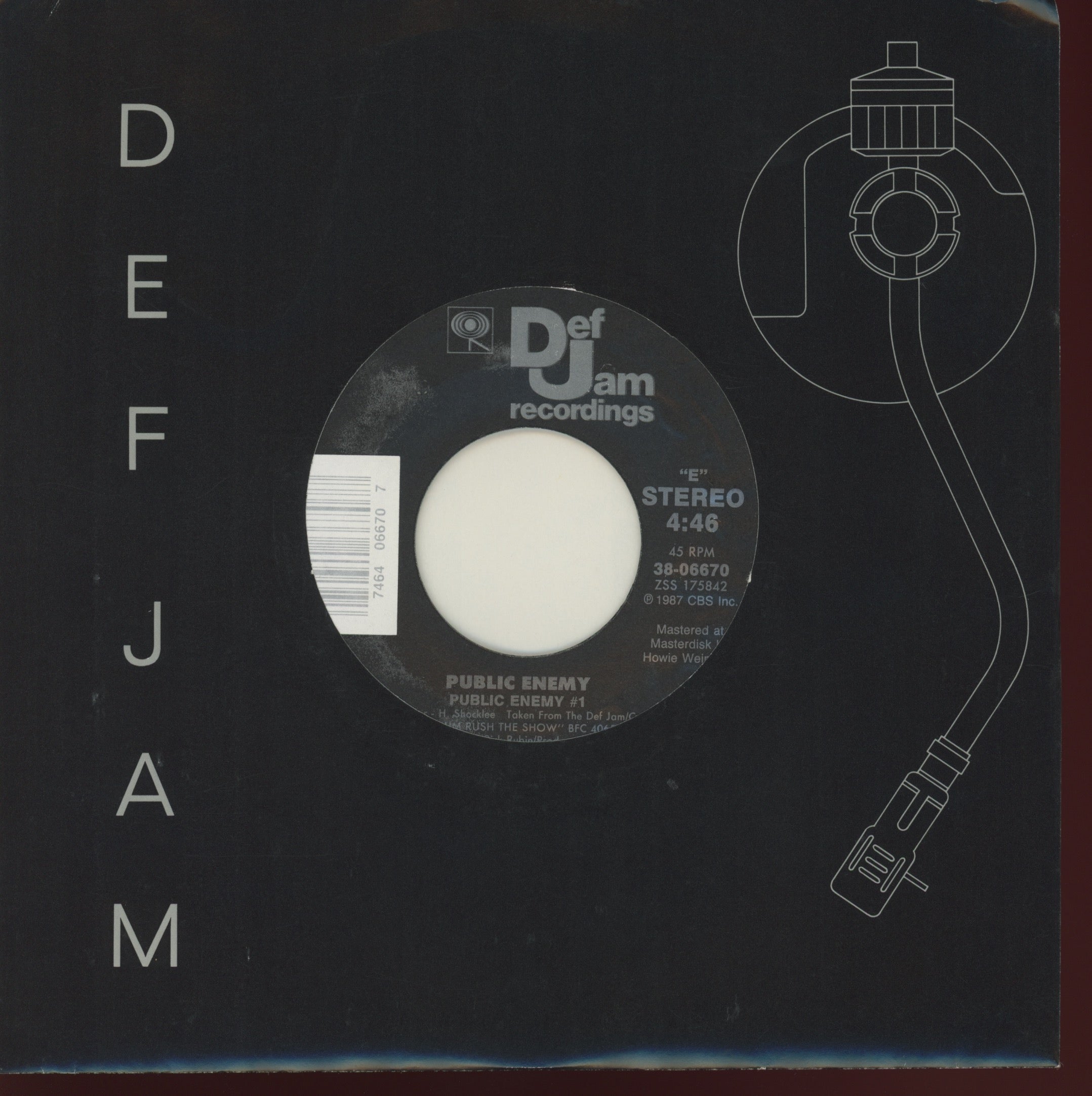 Public Enemy - Public Enemy #1 / Timebomb on Def Jam