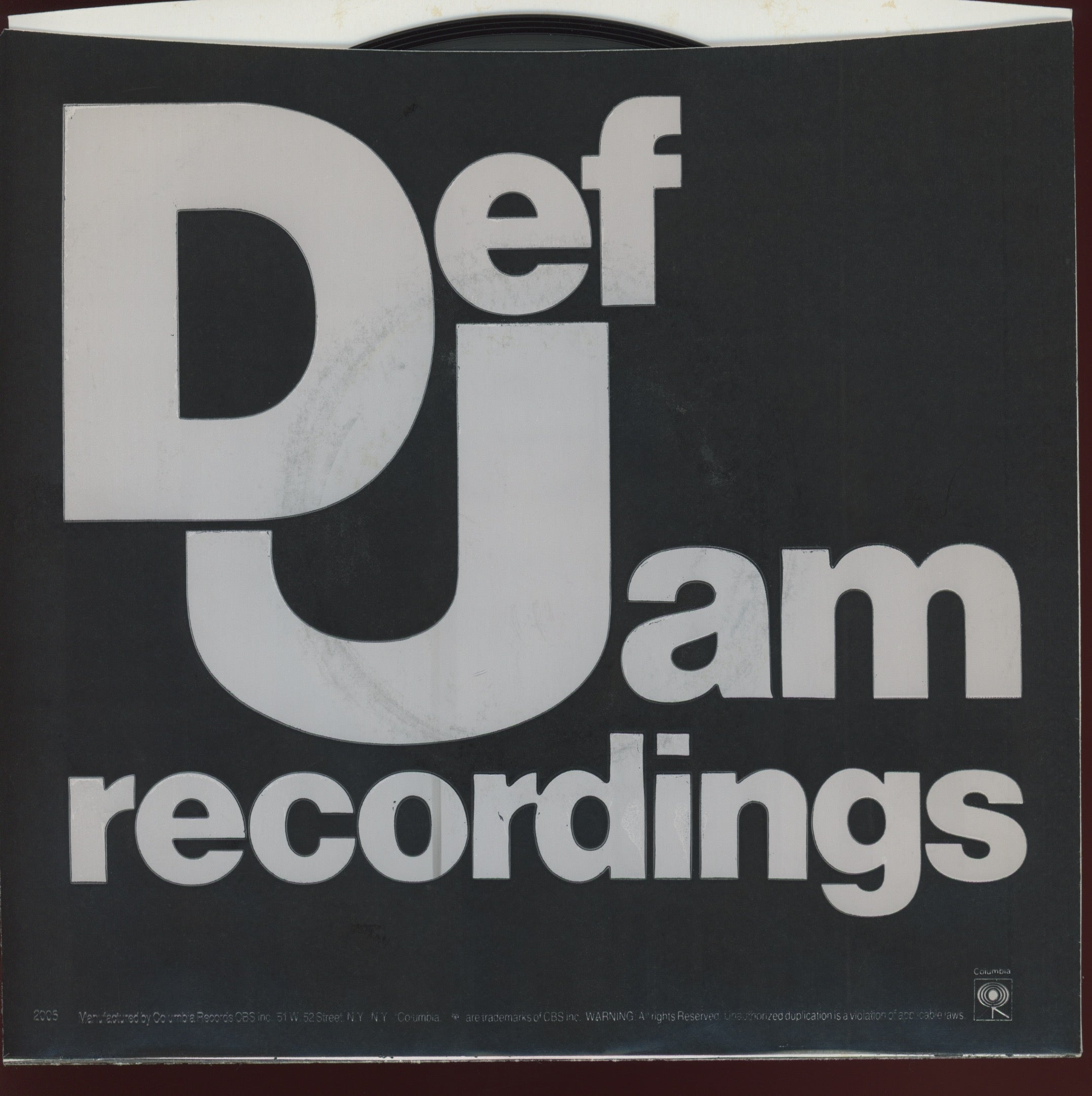 Public Enemy - Black Steel In The Hour Of Chaos on Def Jam