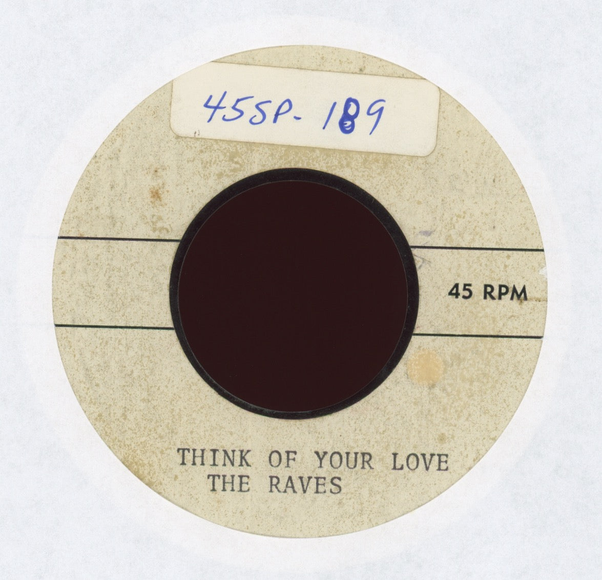 The Raves - Mister Man / Mother Nature Acetate
