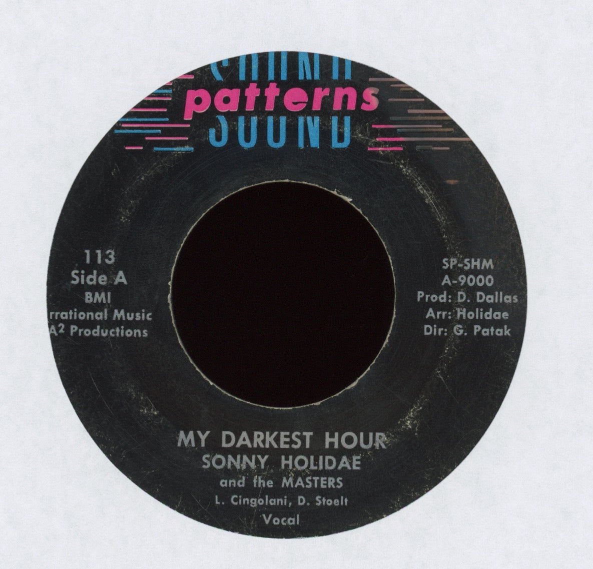 Sonny Holidae And The Masters - Tieme on Sound Patterns