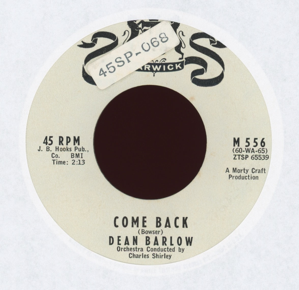 Dean Barlow - Come Back on Warwick Promo