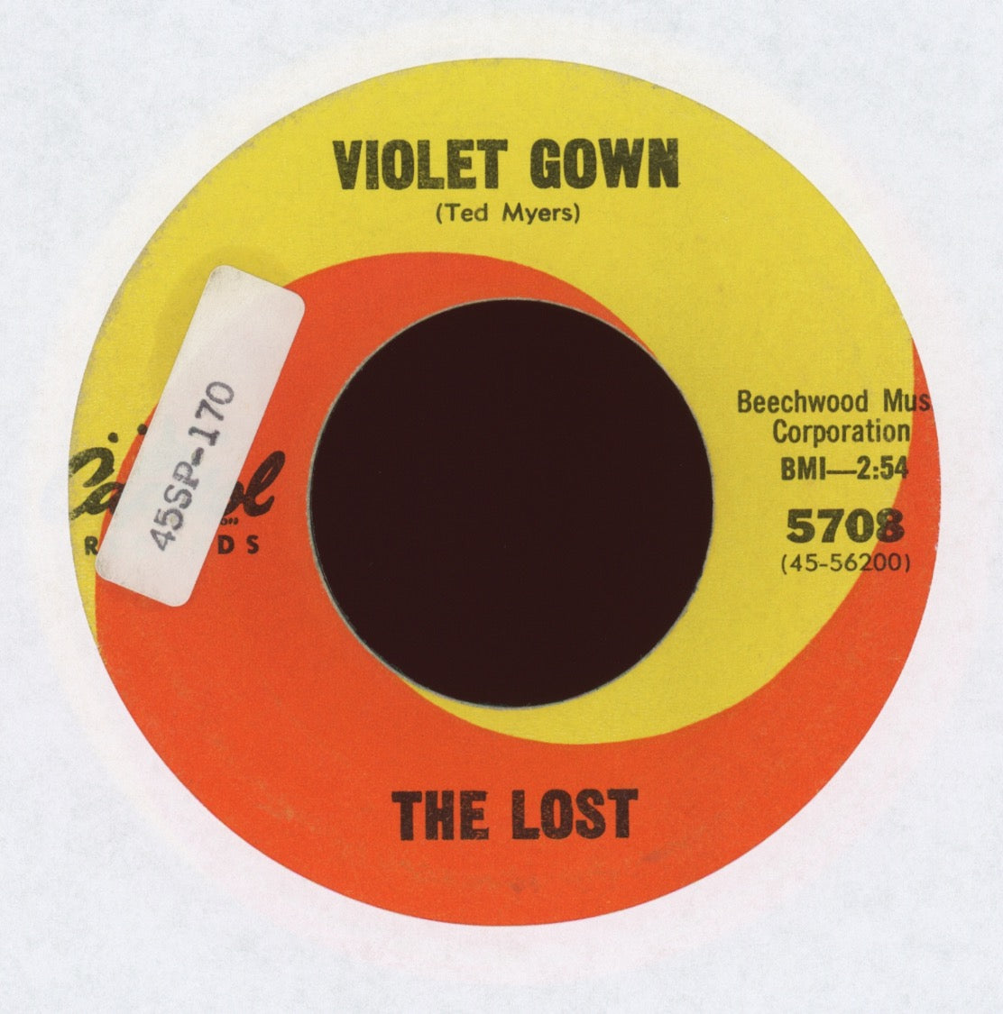 The Lost - Violet Gown / Mean Motorcycle on Capitol