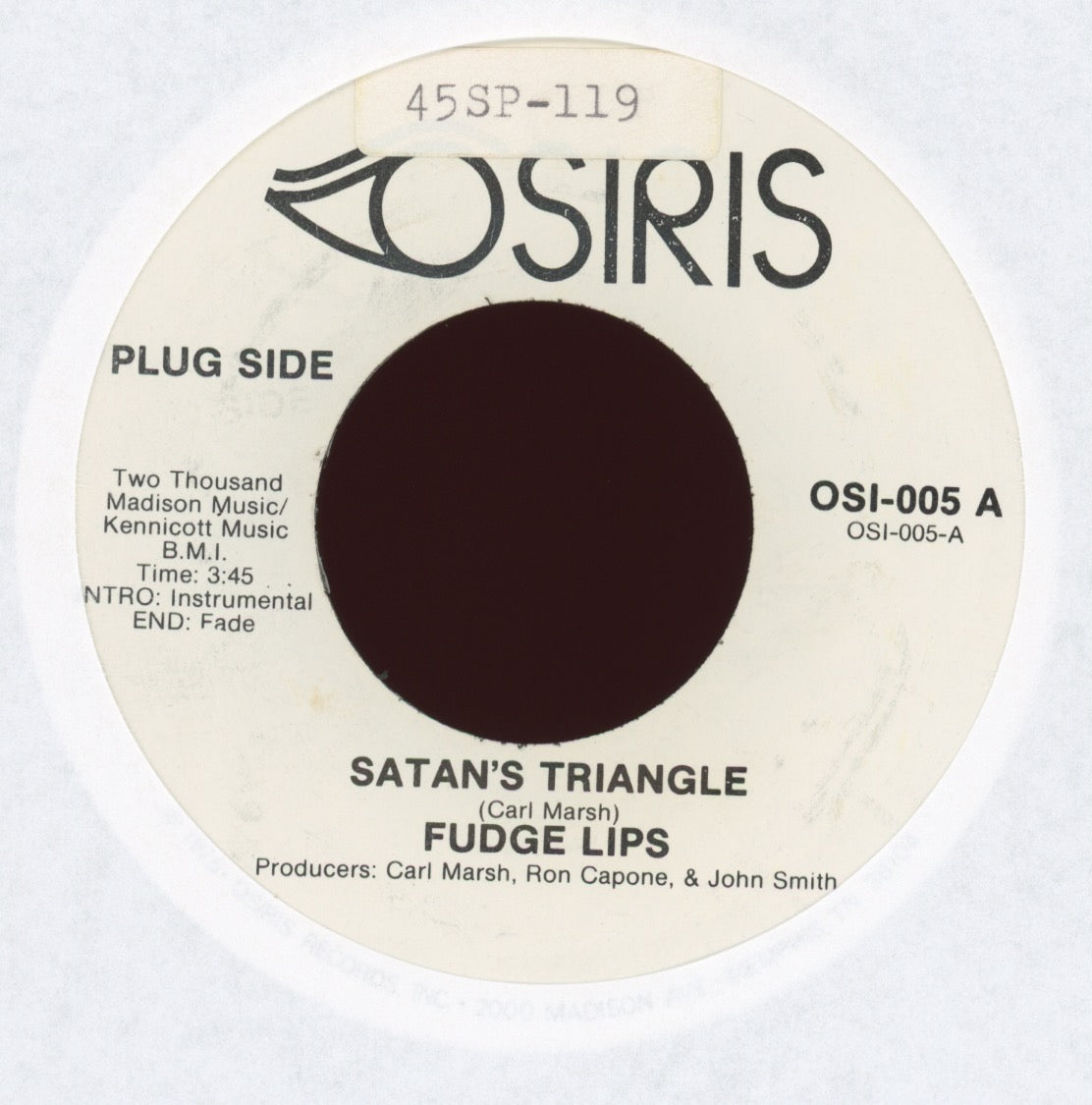 Fudge Lips - Satan's Triangle on Osiris Promo
