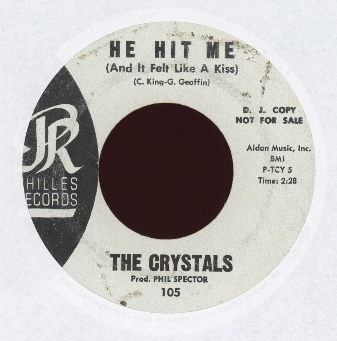 The Crystals - He Hit Me (And It Felt Like A Kiss) on Philles Promo