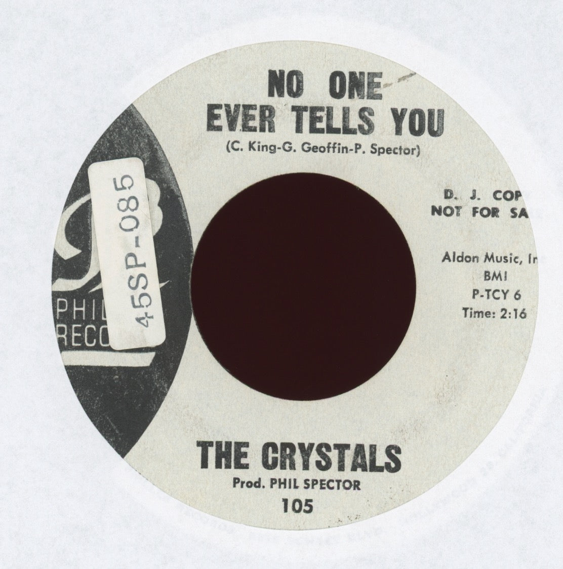 The Crystals - He Hit Me (And It Felt Like A Kiss) on Philles Promo