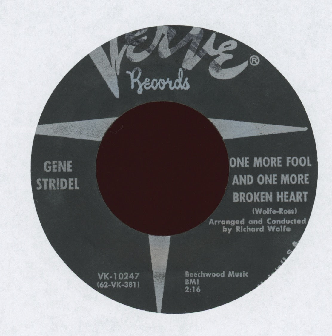 Gene Stridel - Let Her Go on Verve