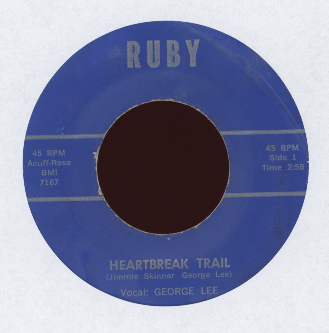 George Lee - Heartbreak Trail on Ruby