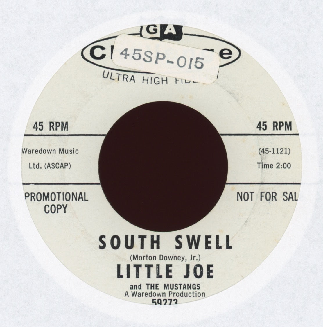 Little Joe & The Mustangs - South Swell on Challenge Promo