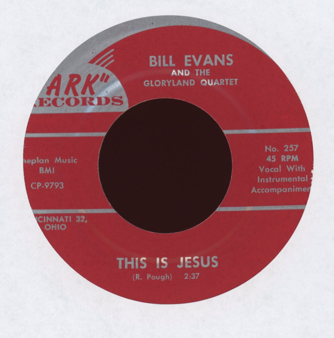 Bill Evans - This Is Jesus on Ark