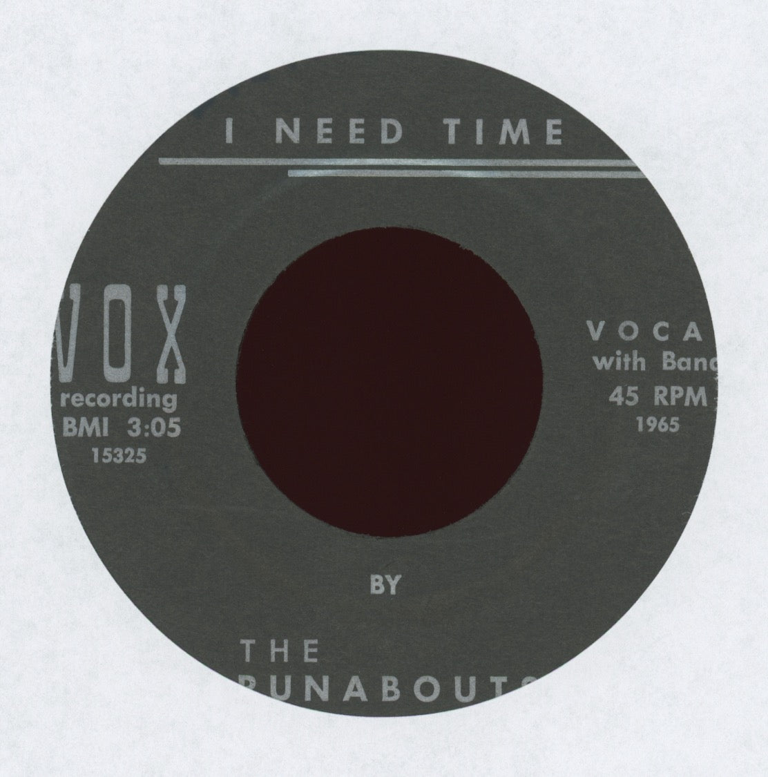The Runabouts - I Need Time on Vox