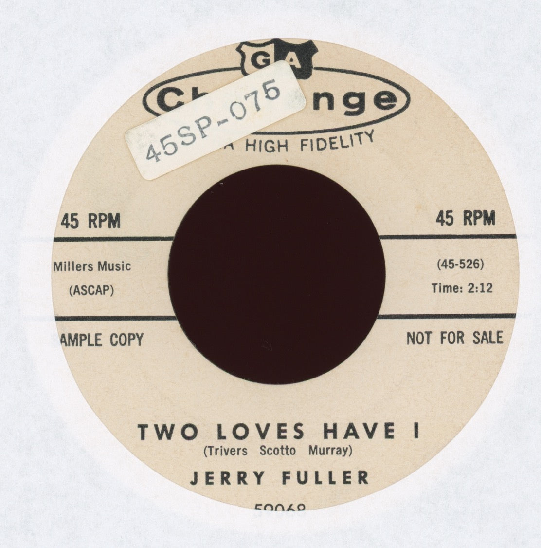 Jerry Fuller - I Dreamed about my Lover on Challenge Promo