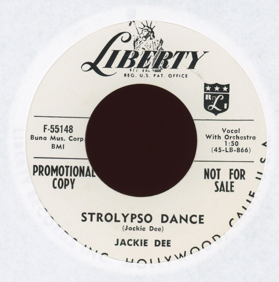 Jackie Dee - Buddy on Liberty Promo