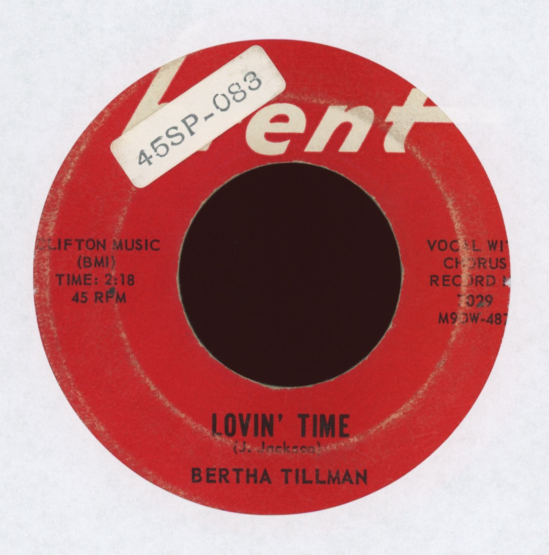 Bertha Tillman - Lovin' Time on Brent