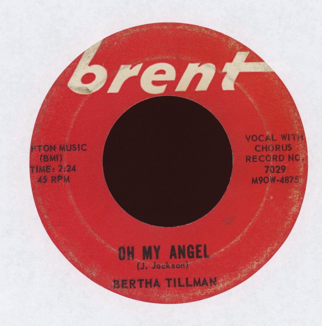 Bertha Tillman - Lovin' Time on Brent