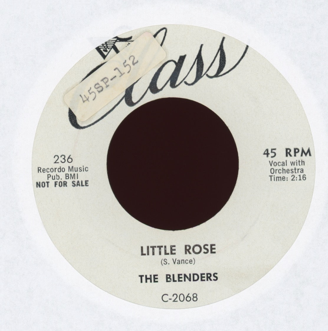 The Blenders - My Heart's Desire on Class Promo