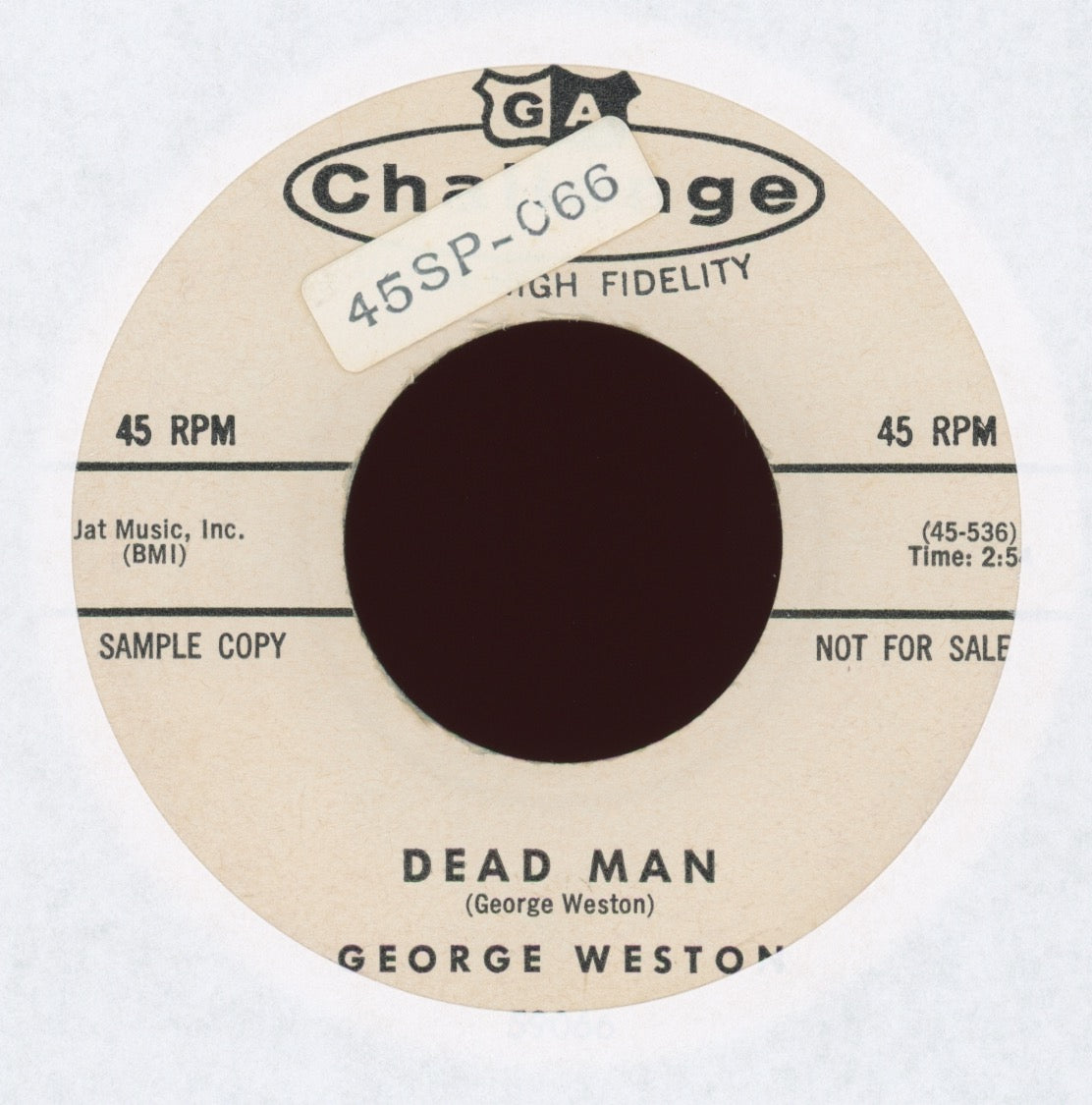 George Weston - Dead Man on Challenge Promo