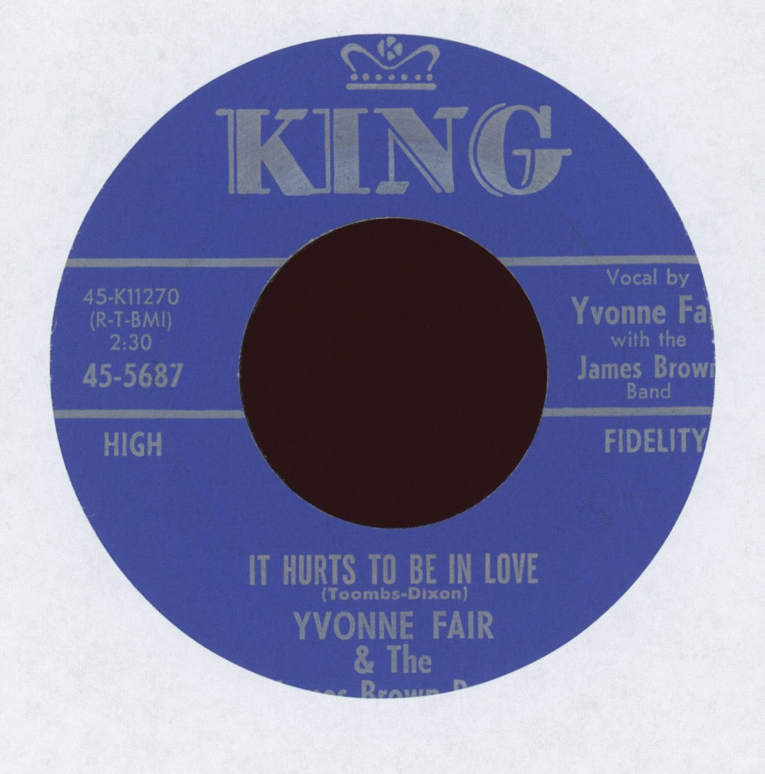 Yvonne Fair & The James Brown Band - It Hurts To Be In Love on King