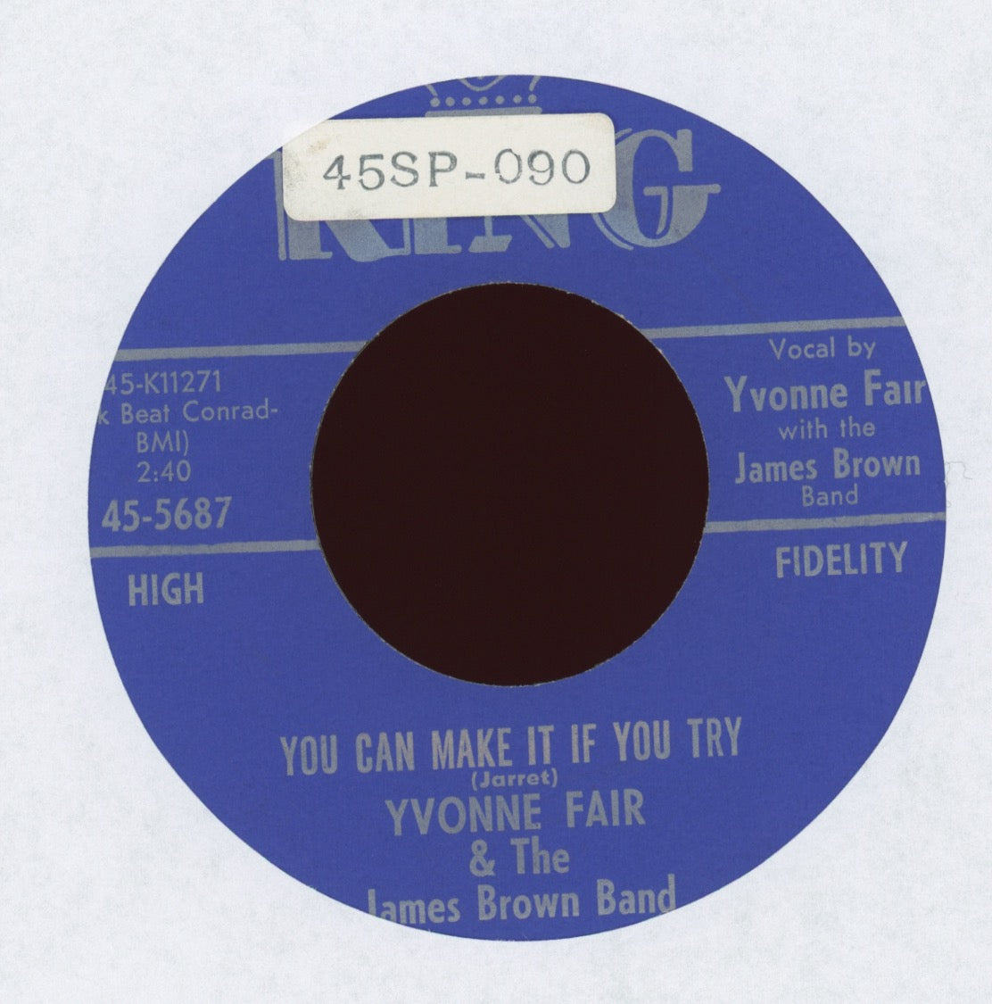 Yvonne Fair & The James Brown Band - It Hurts To Be In Love on King