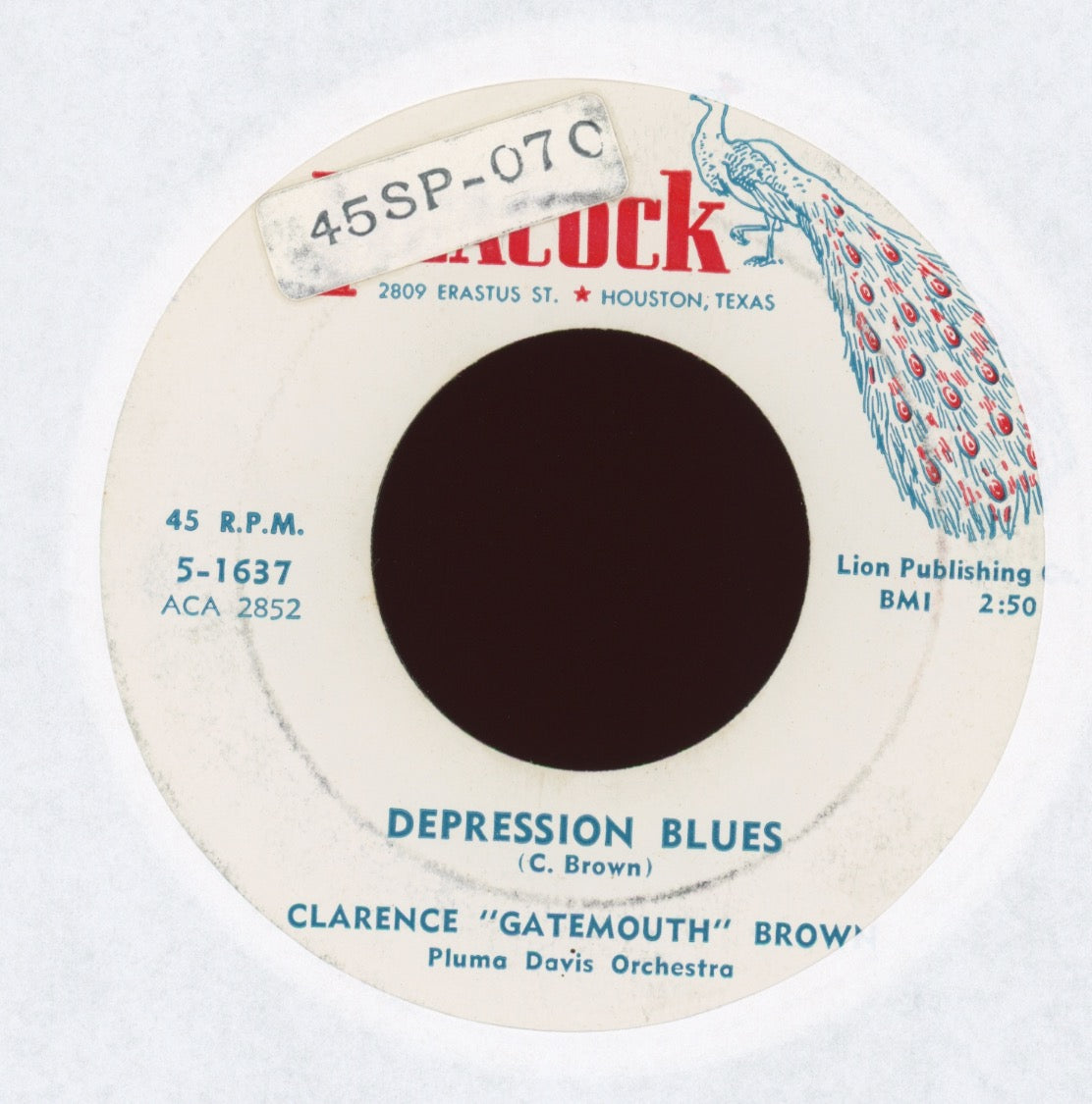 Clarence "Gatemouth" Brown - Okie Dokie Stomp on Peacock