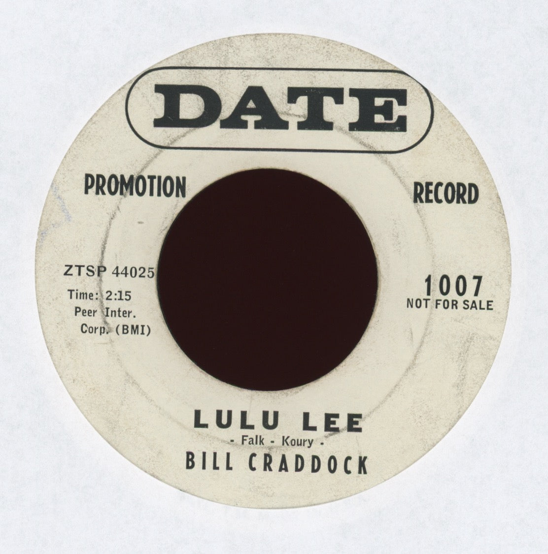 Billy 'Crash' Craddock - Lulu Lee on Date Promo