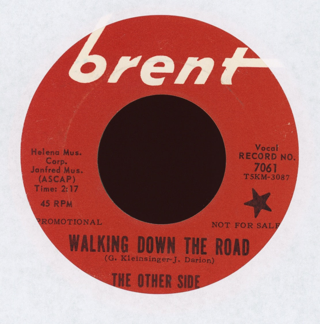 The Other Side - Walking Down The Road on Brent Promo