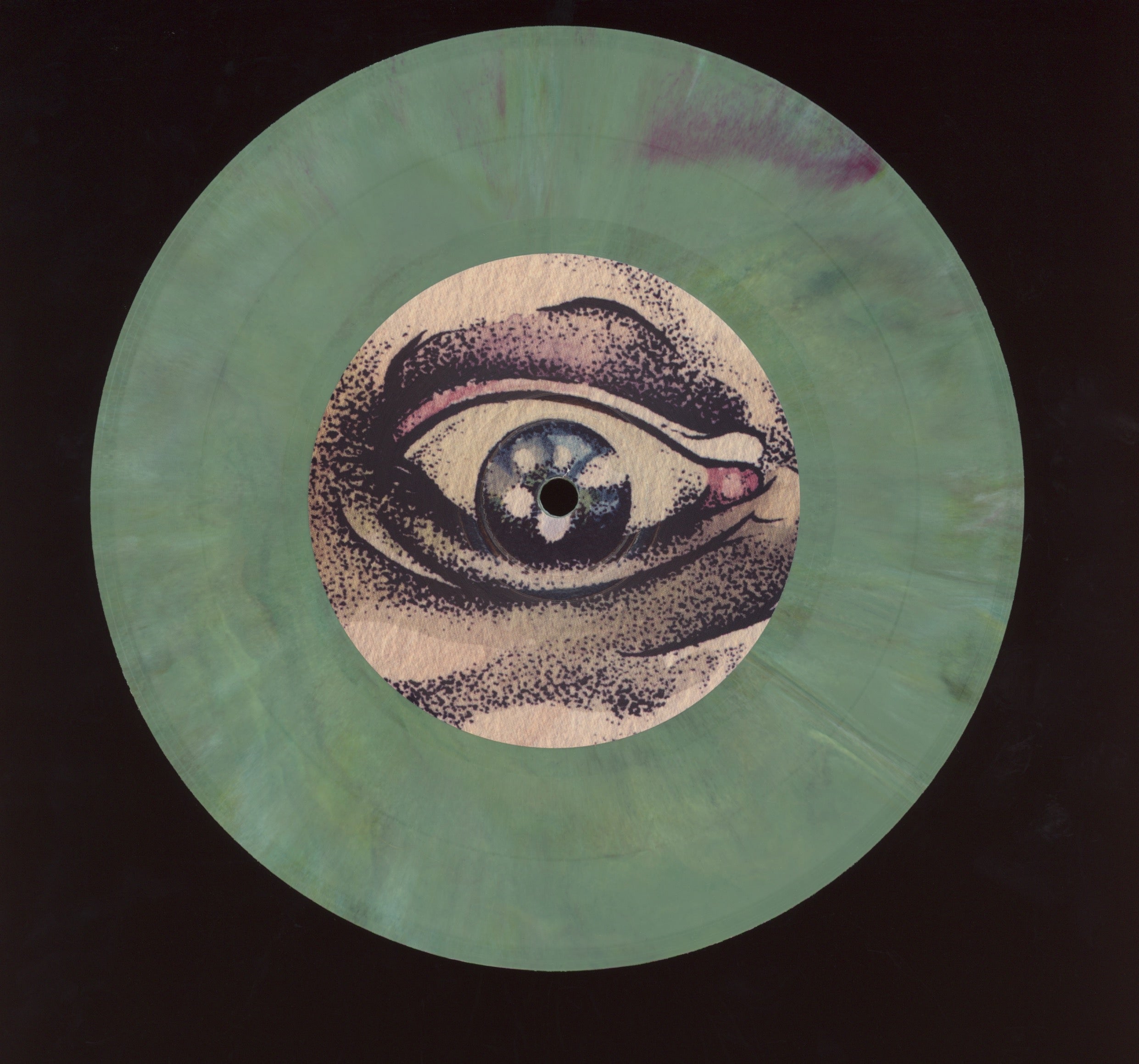 Black Tusk - Black Tusk / The Holy Mountain on No Idea Green Marbled 7"