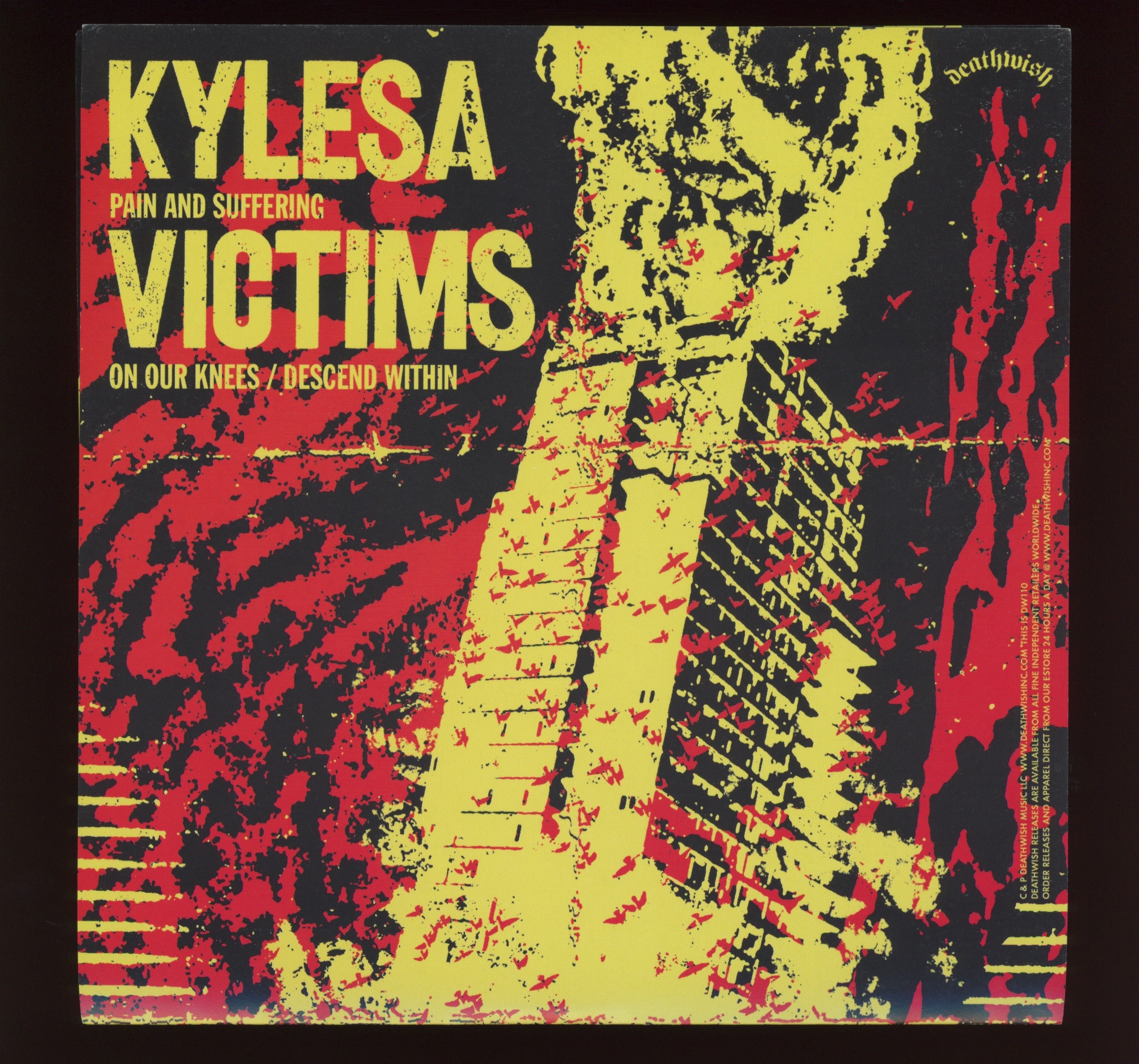 Kylesa / Victims on Deathwish Red Transparent Split 7"