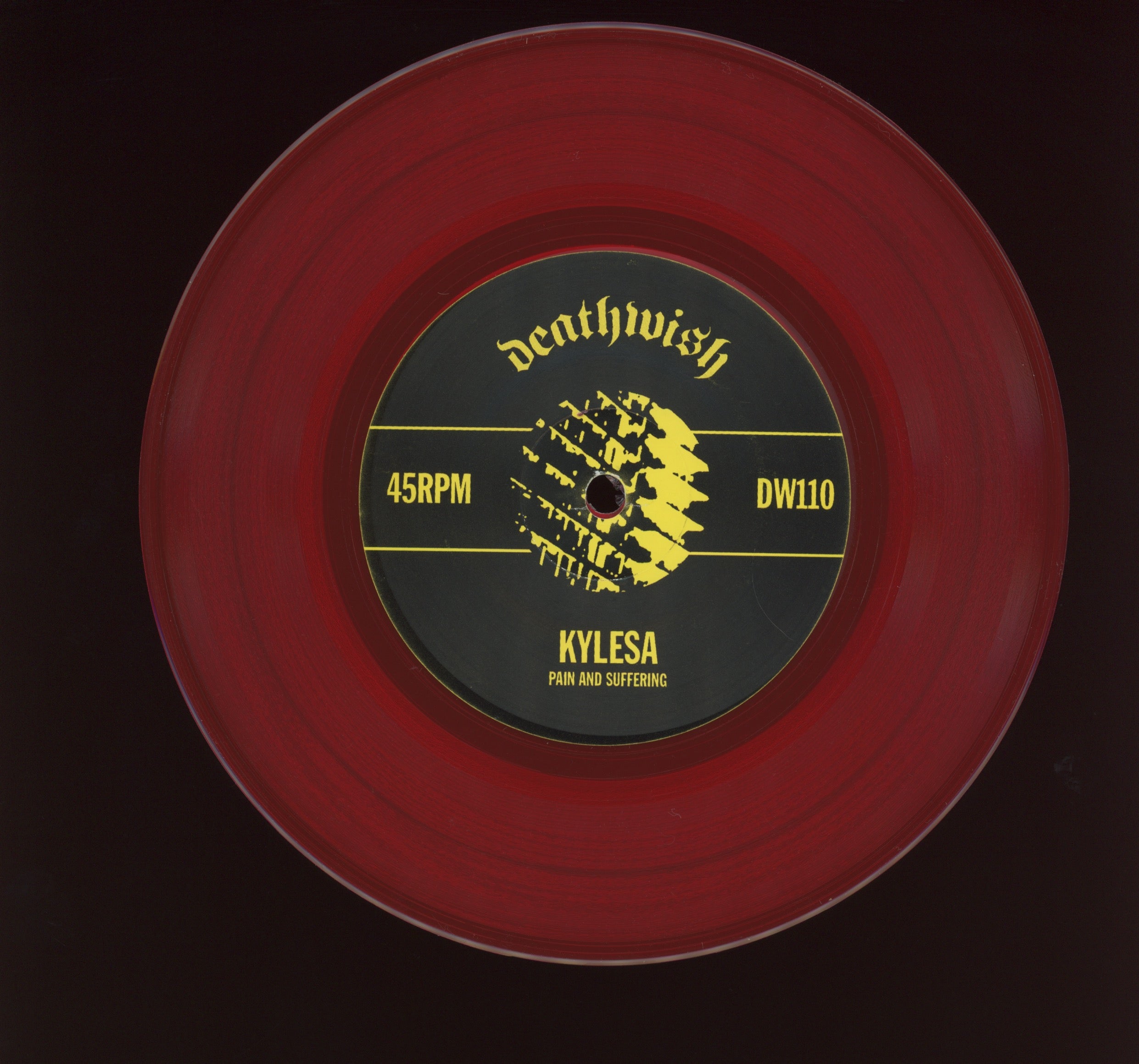 Kylesa / Victims on Deathwish Red Transparent Split 7"